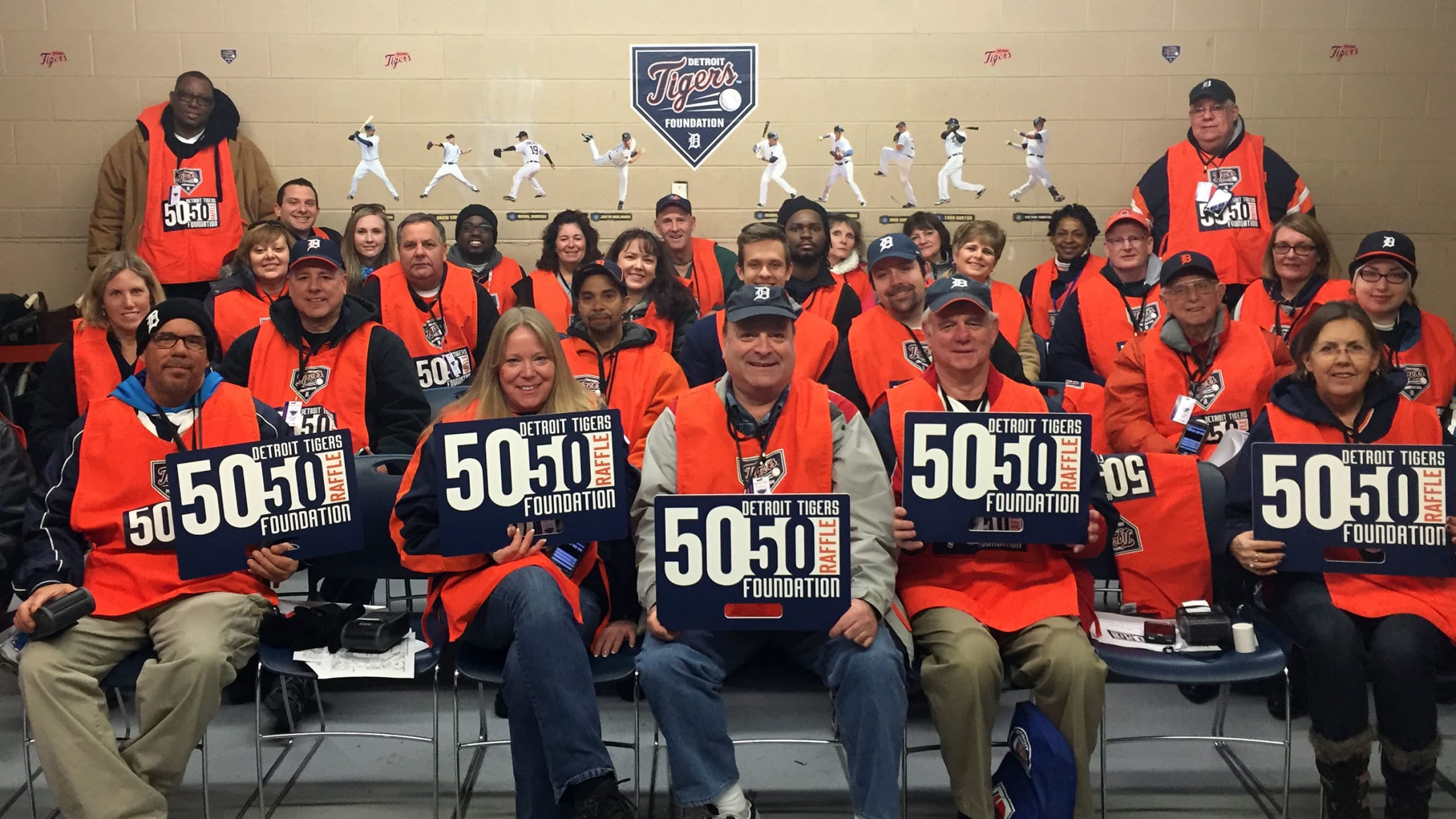 50/50 Raffle  Detroit Tigers