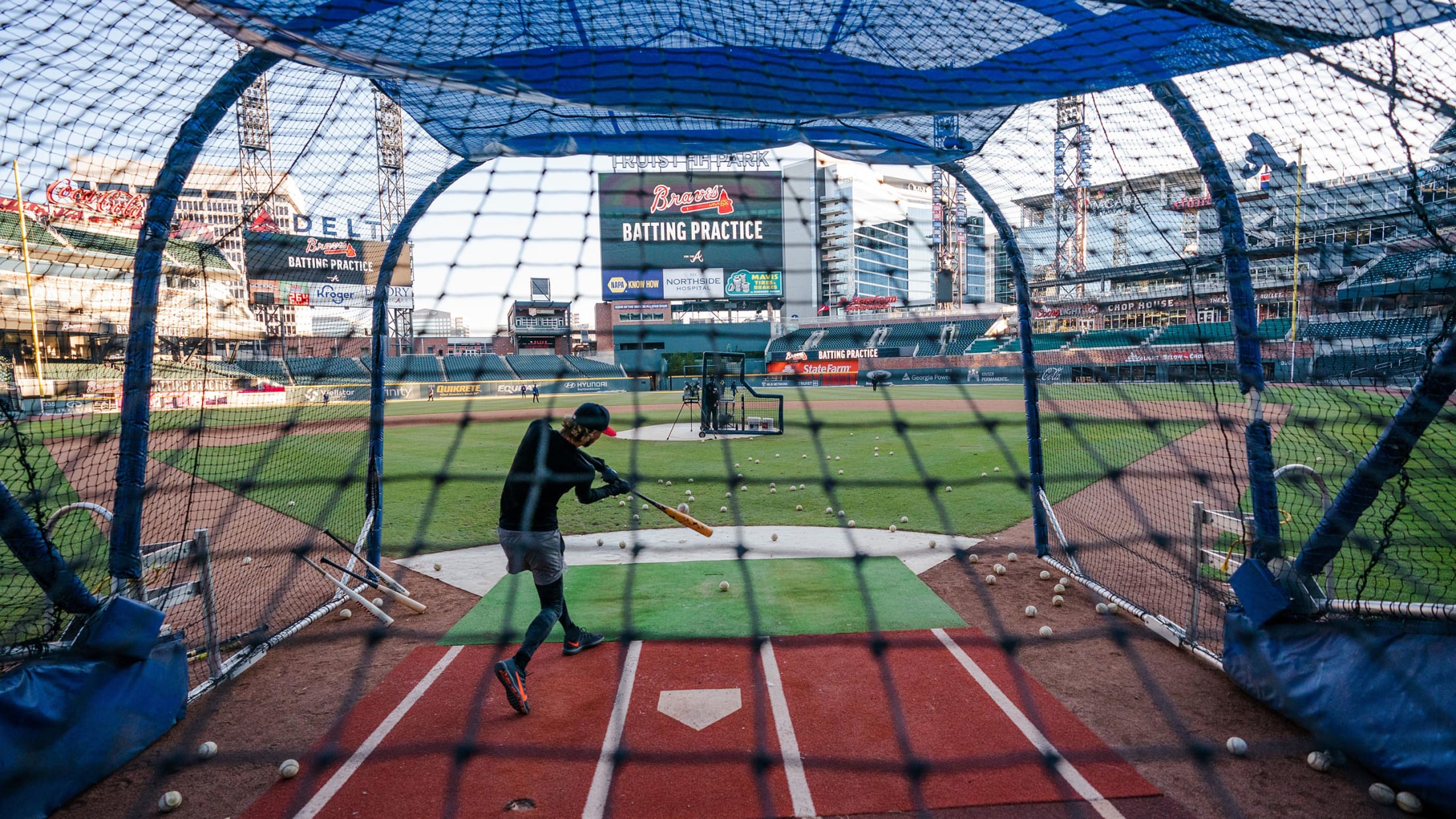 Batting Practice Experience : r/Braves