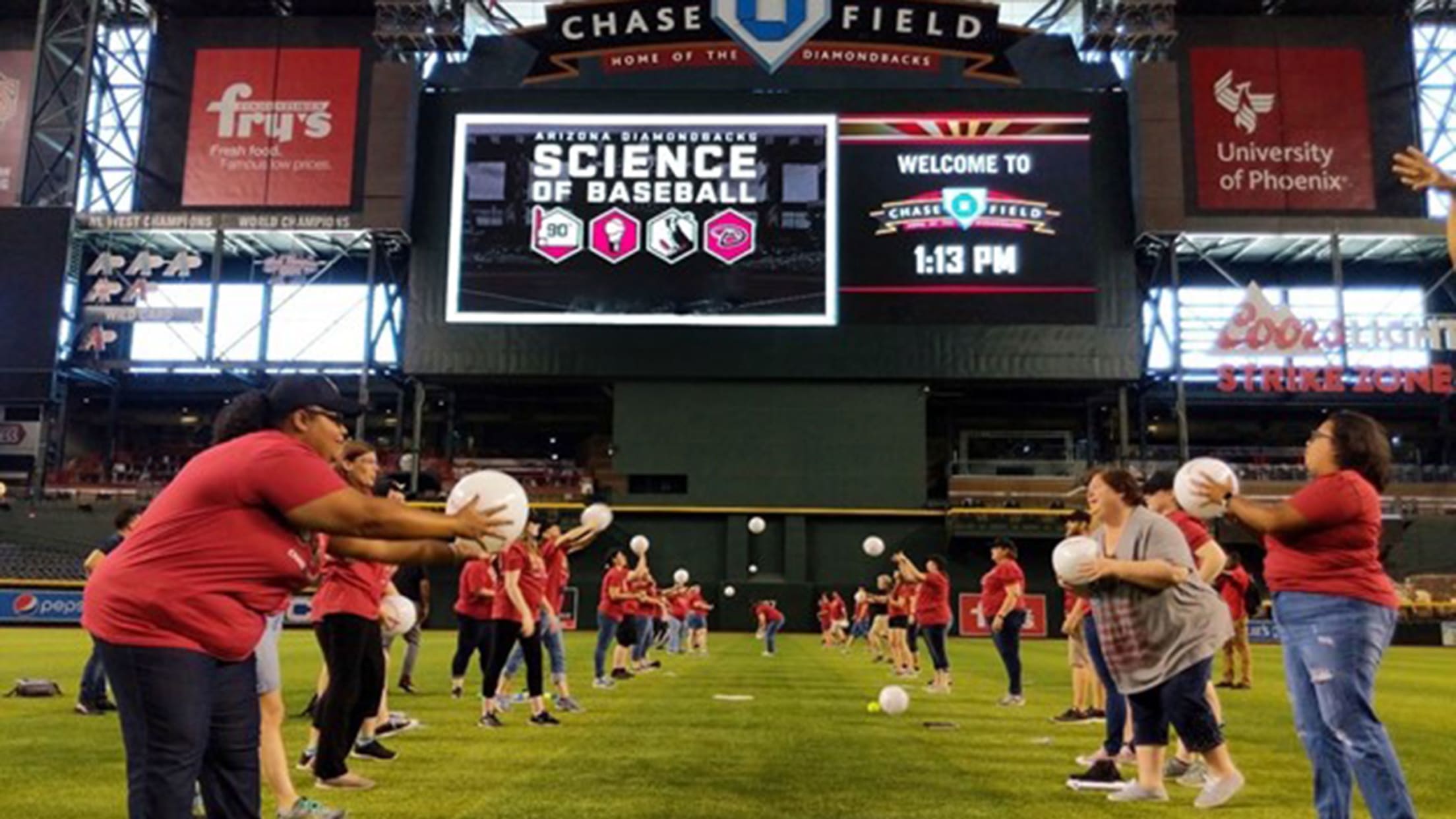 Arizona Diamondbacks MLB BASEBALL SCIENCE OF BASEBALL Chase Size XL T Shirt!