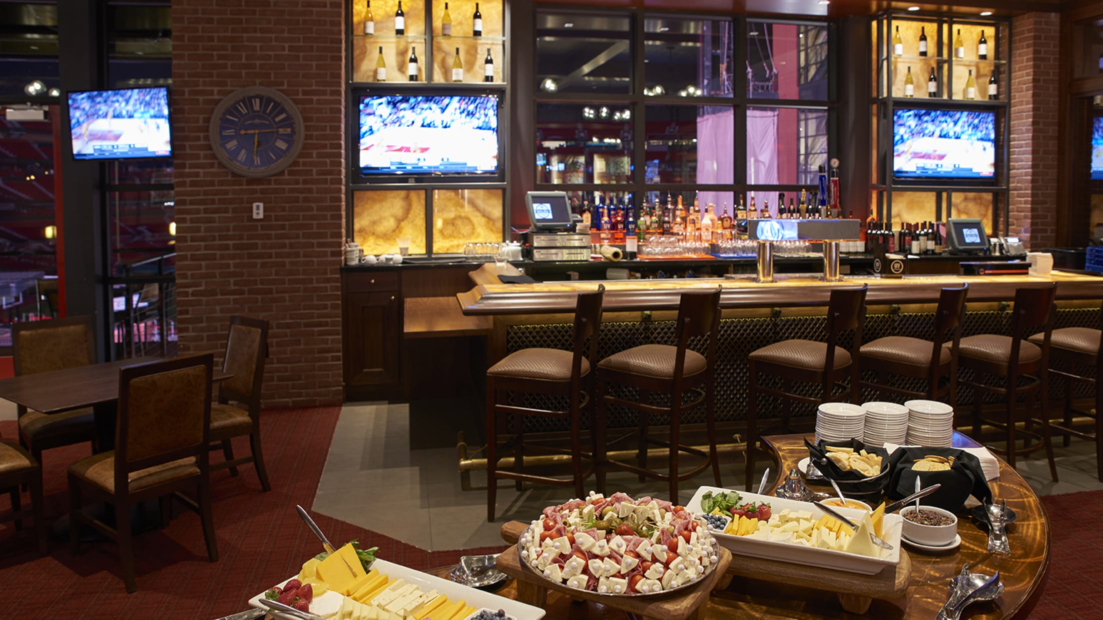 Cardinals Score Big With High Design, Luxury Club Level — Bar