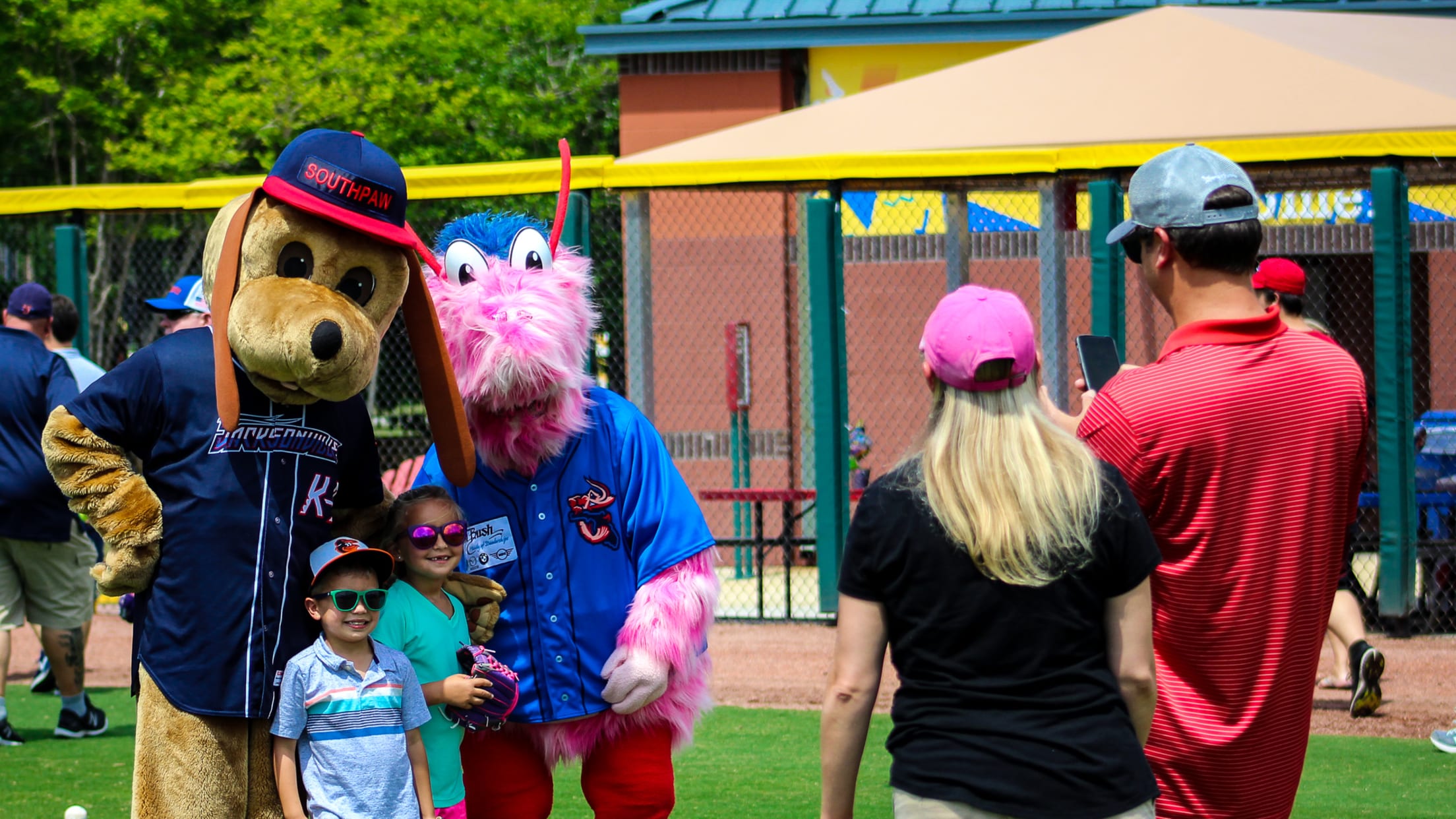 2017 Jacksonville Jumbo Shrimp Scampi Southpaw Mascot