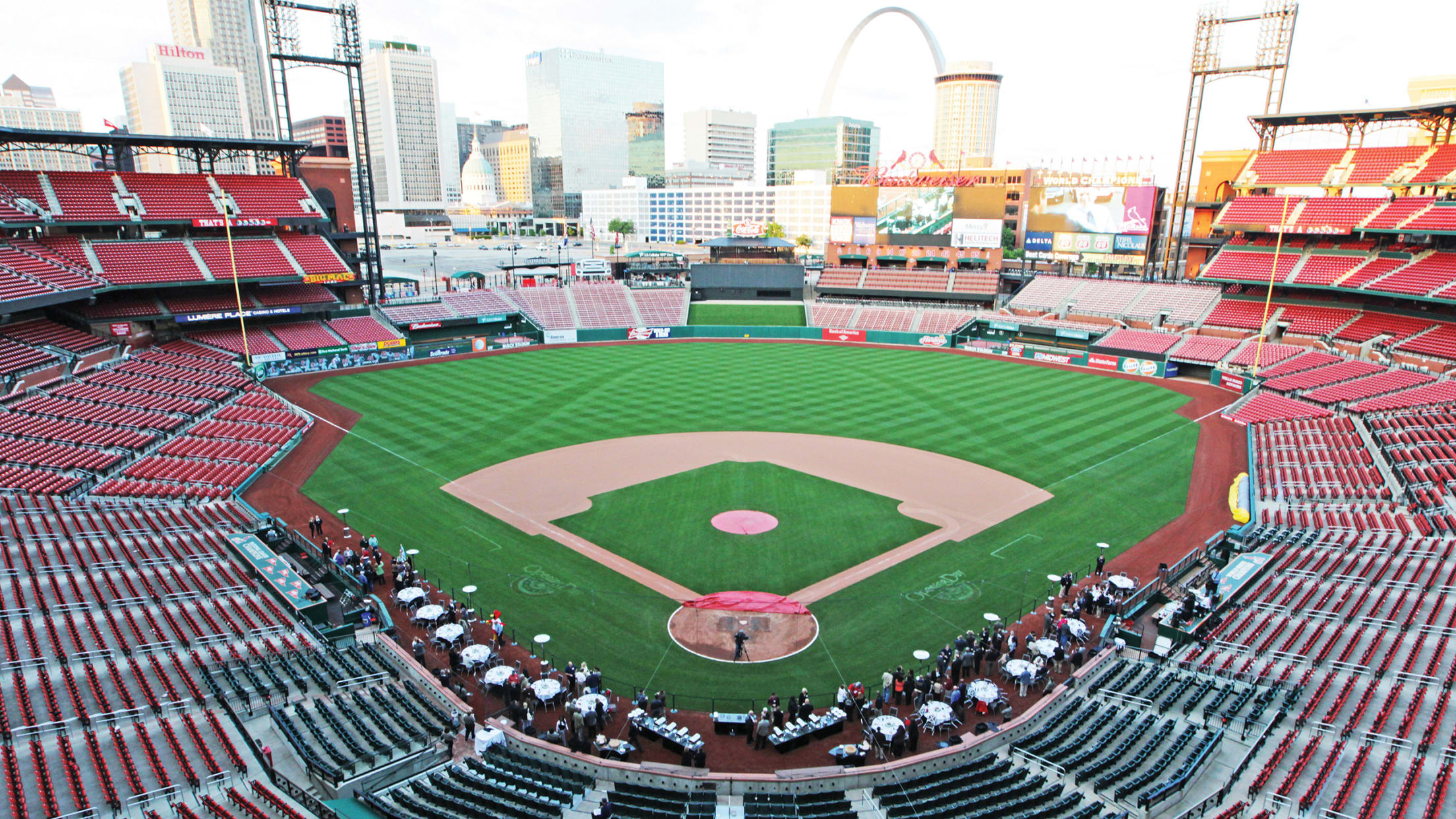 St. Louis Cardinals Busch Stadium Scene Wallet at Smathers and Branson