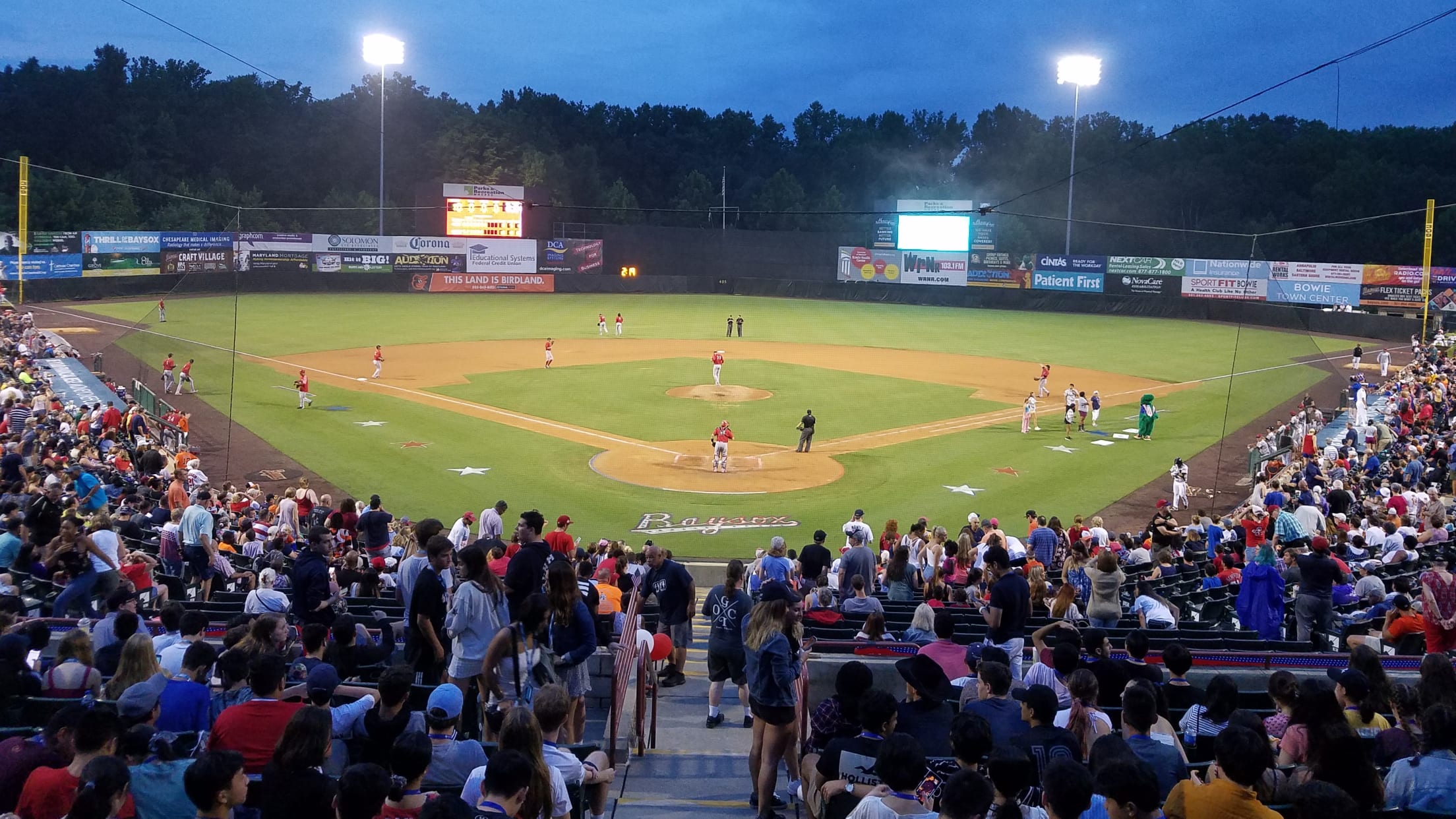 Orioles prospects with the Bowie Baysox