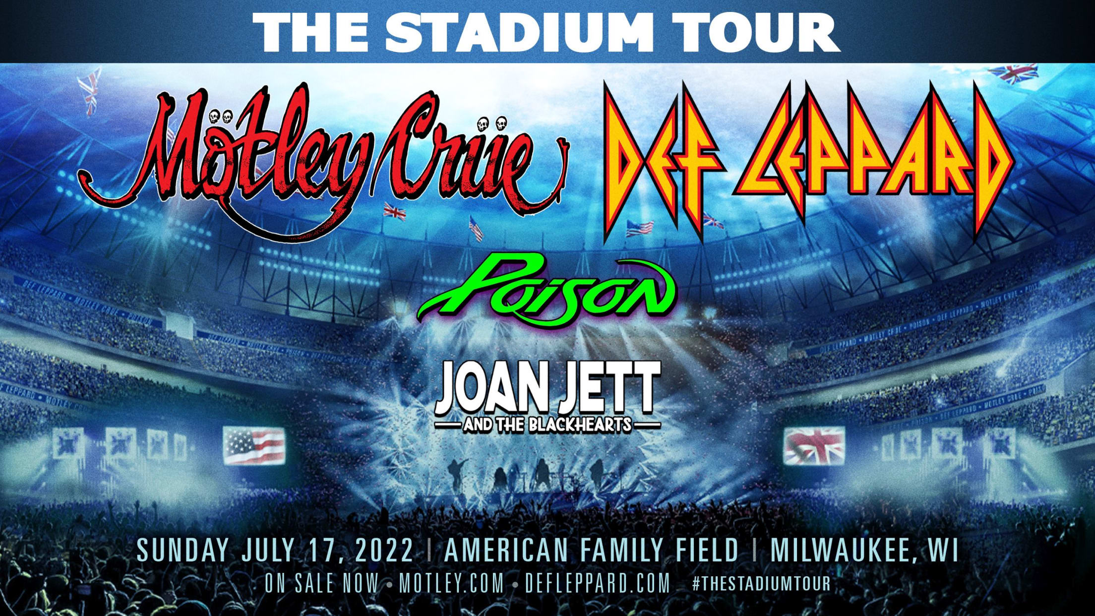 Mötley Crüe/Def Leppard/Poison/Joan Jett and the Blackhearts at