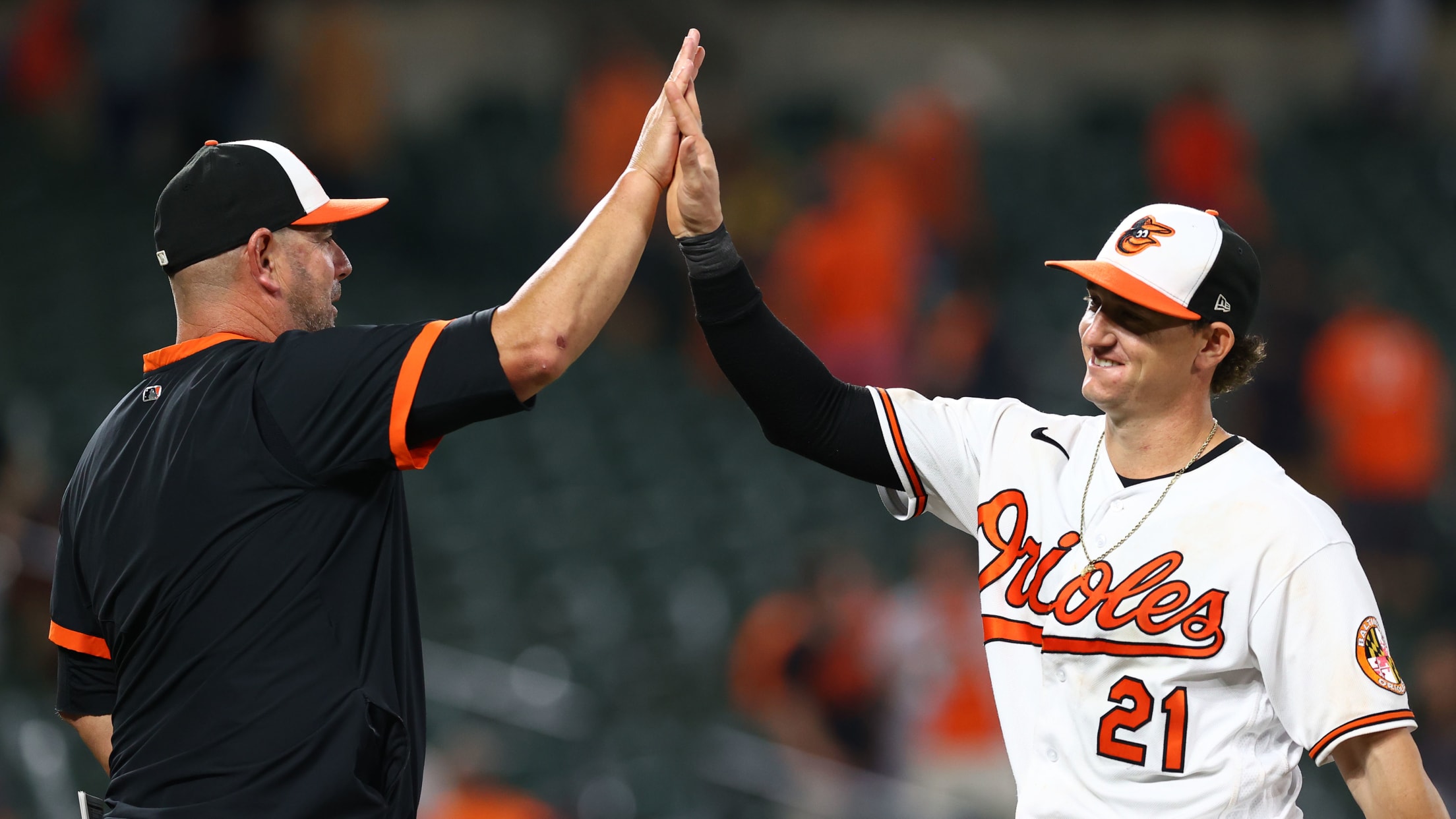 Baltimore Orioles Austin Hays - White Jersey Player Name & Number