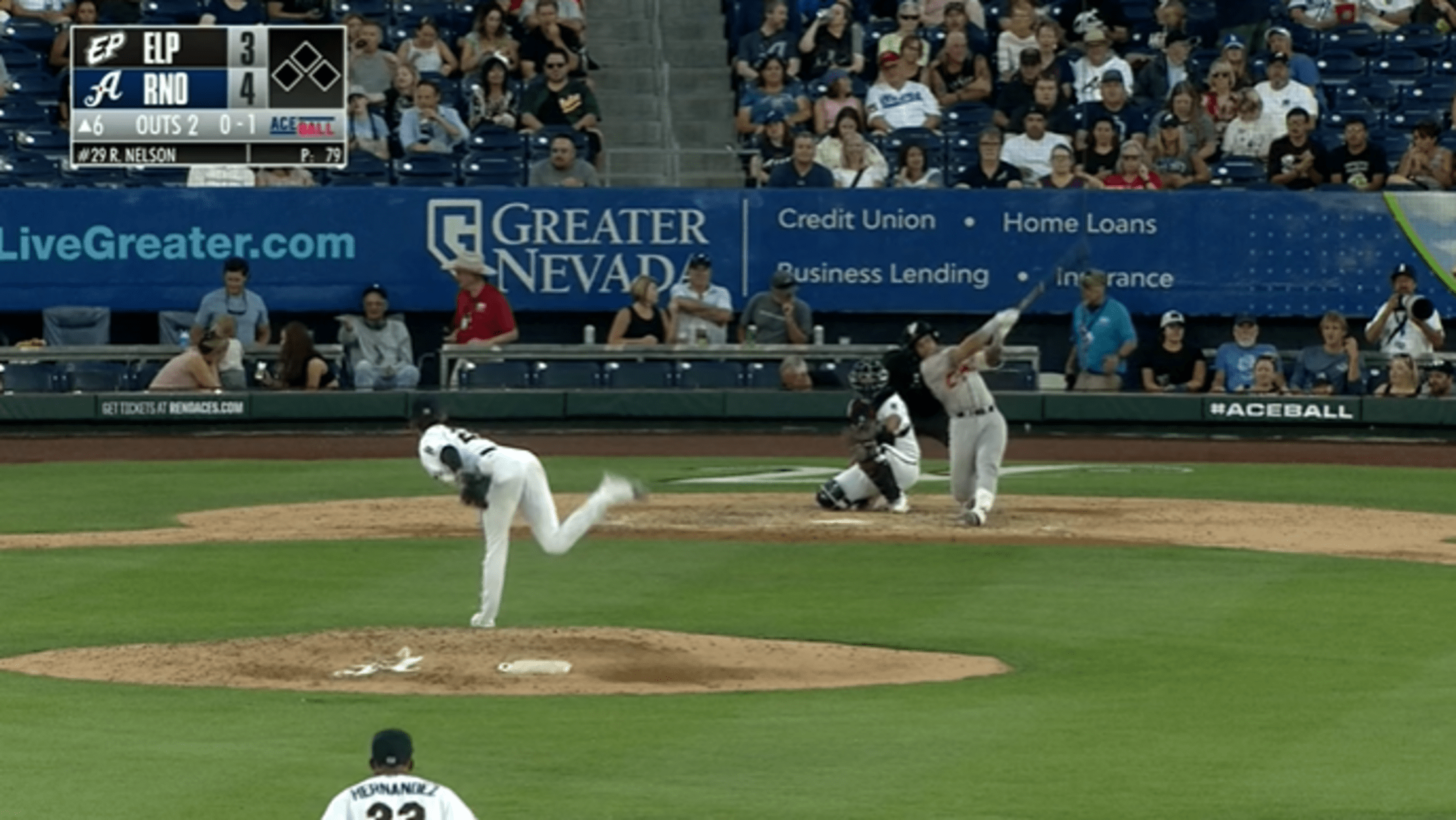Luis Campusano crushes home run