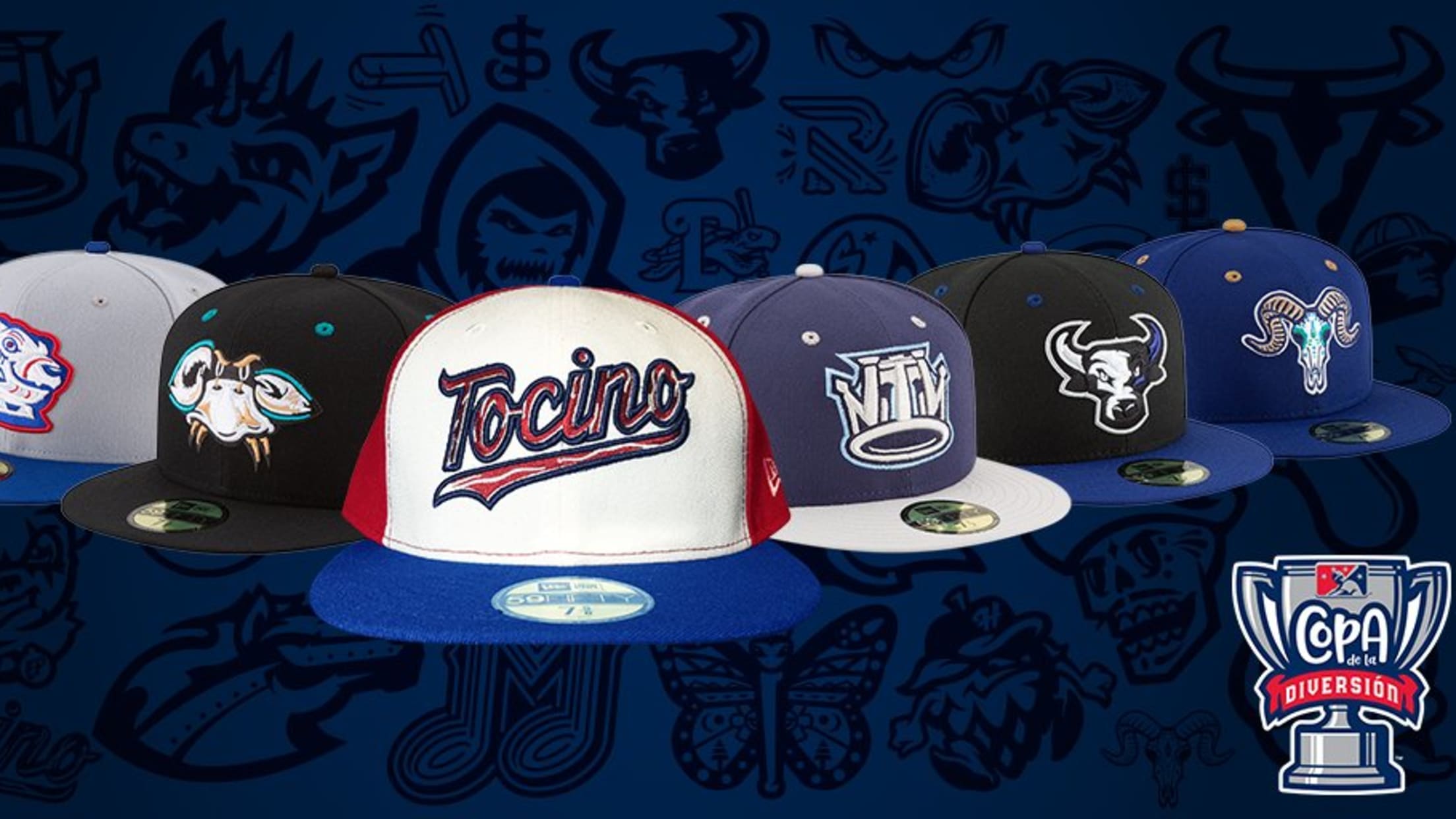 MiLB teams unveiled their alternate identities and logos for the Copa de la Diversion and they re fabulous MLB