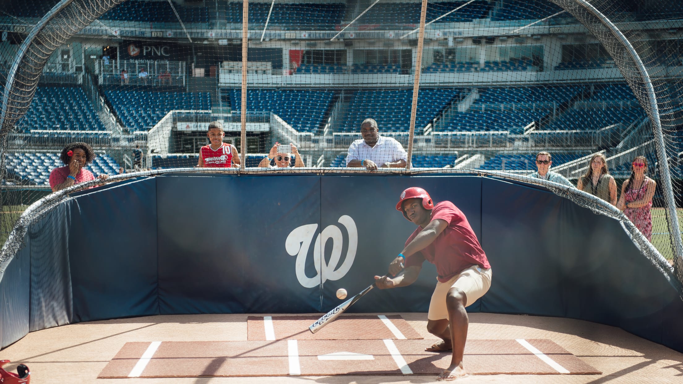 Interactive Construction Barricade (Washington Nationals - MLB