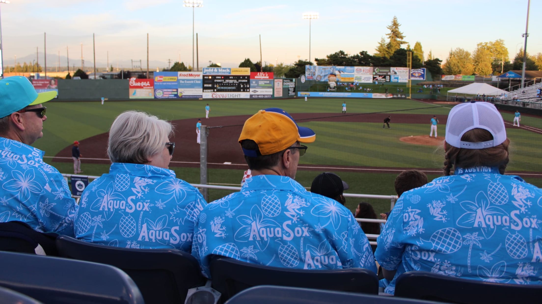 An AquaSox Fan Visits J-Rod Night At Funko Field