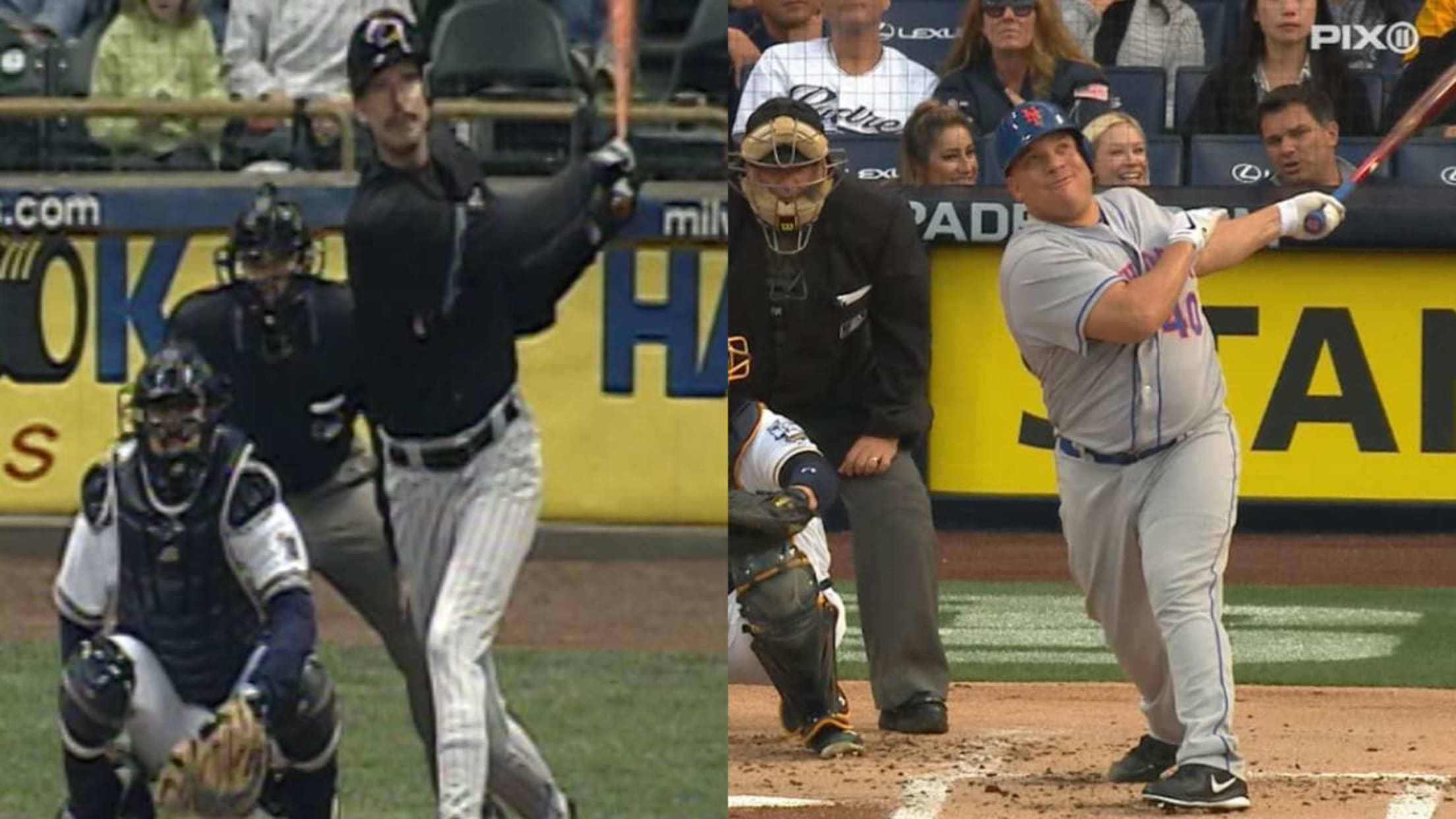 Johnson, Colon dali první homeruny