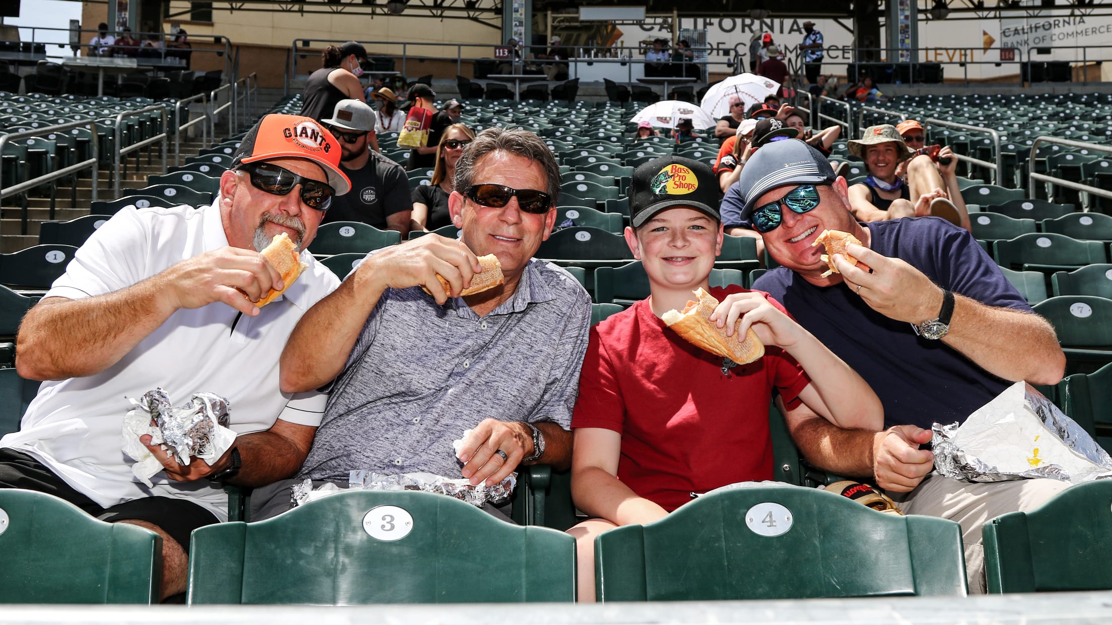 Our Hometown Tourists Go to a Sacramento River Cats Game