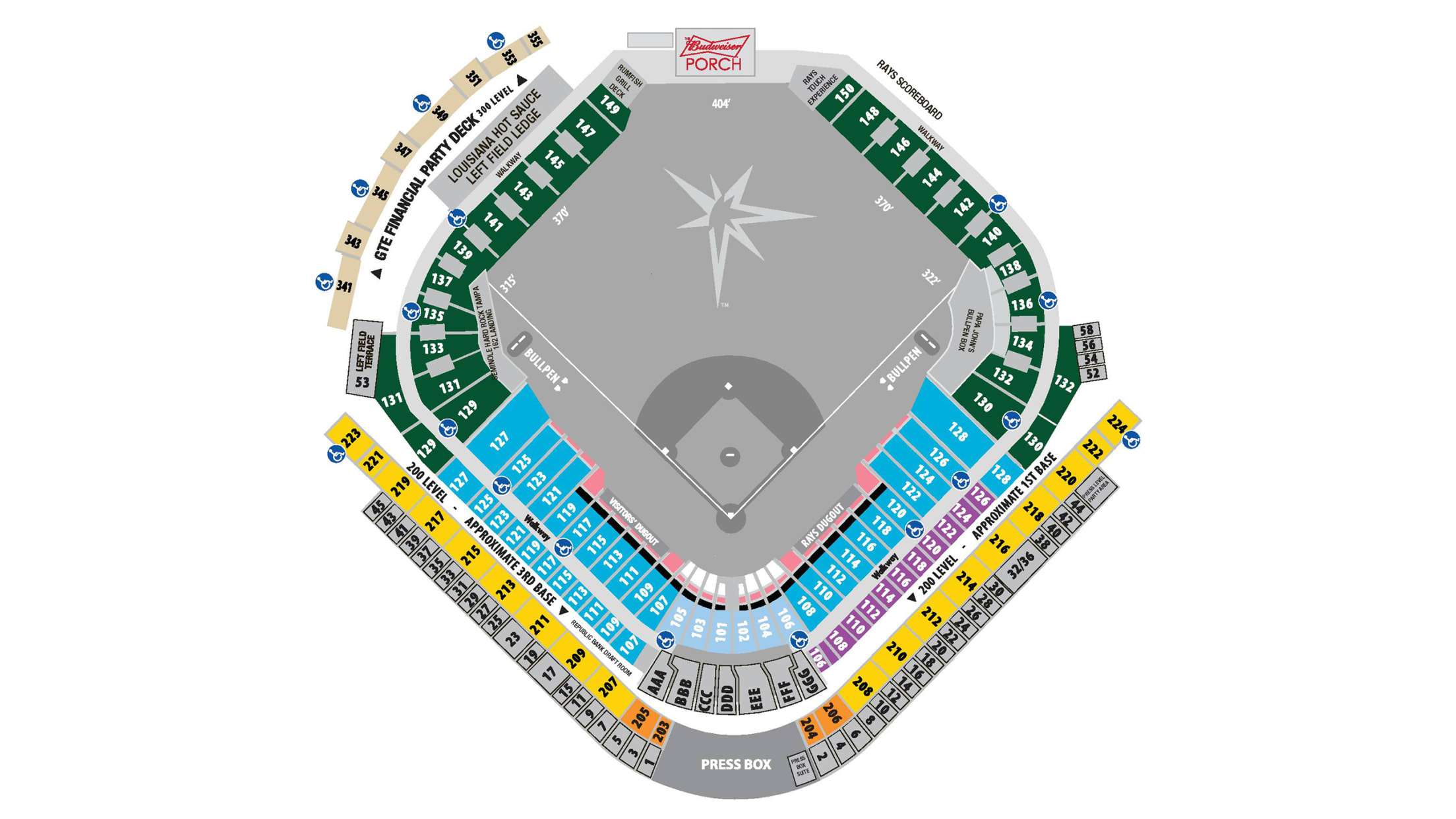 Group Seating and Pricing | Tampa Bay Rays