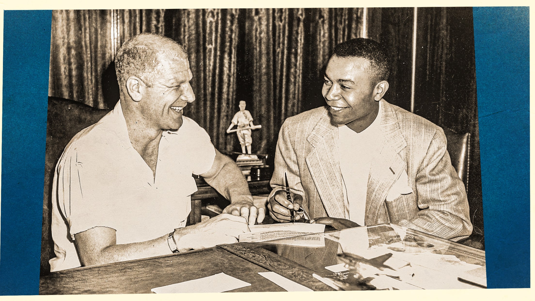 Cleveland Guardians on X: Larry Doby would've celebrated his 98th birthday  today. Doby broke the color barrier in the American League and was a 9x  All-Star and 2x World Series winner.  /