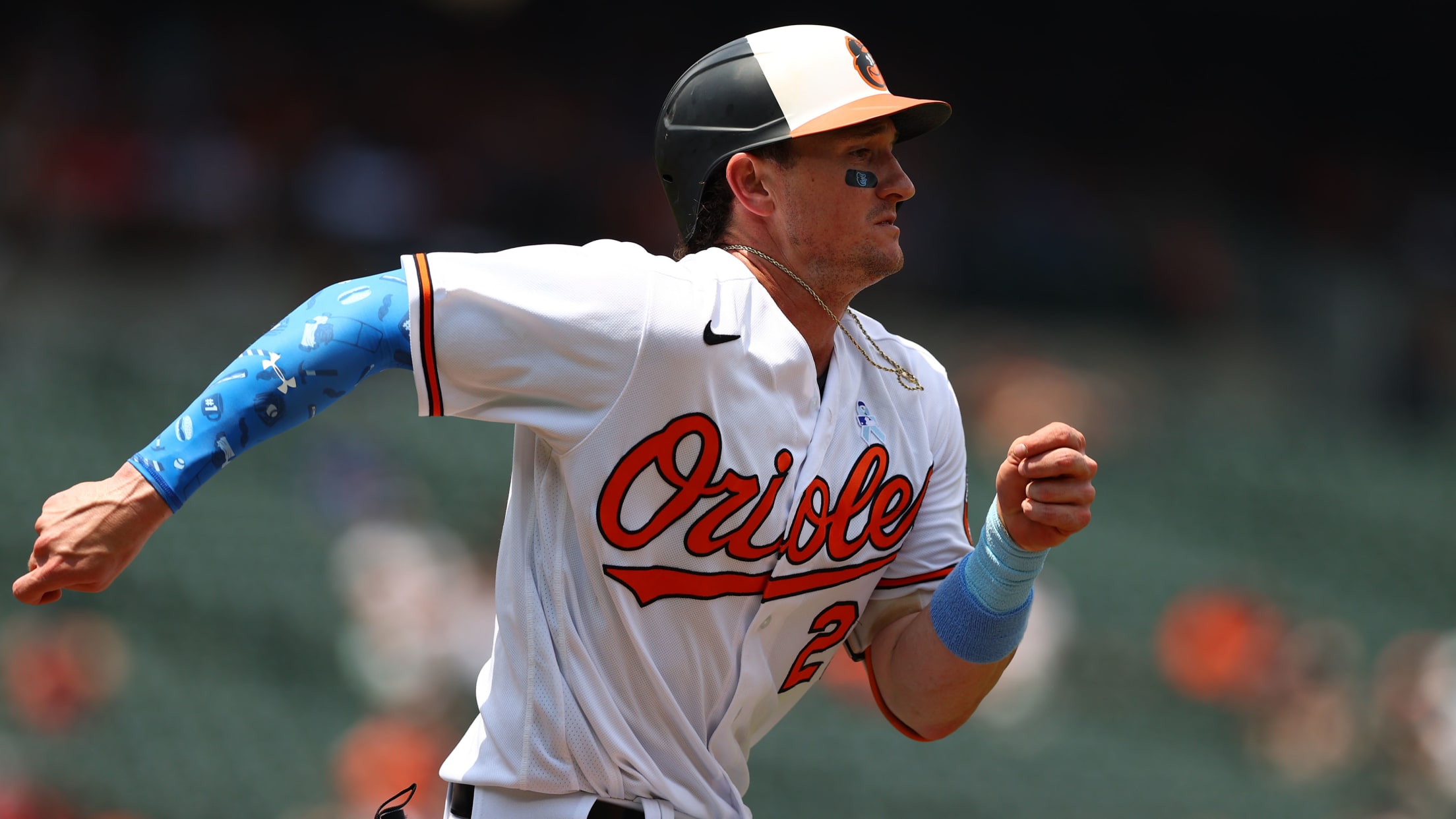 Baltimore Orioles Austin Hays - White Jersey Player Name & Number