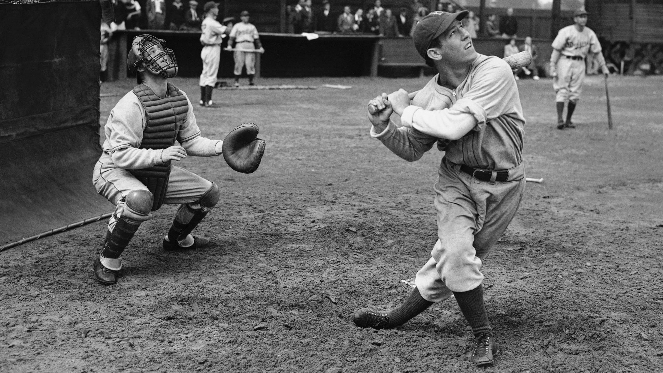 Vintage Scoreboards  Houston manager Leo Durocher with outfielder