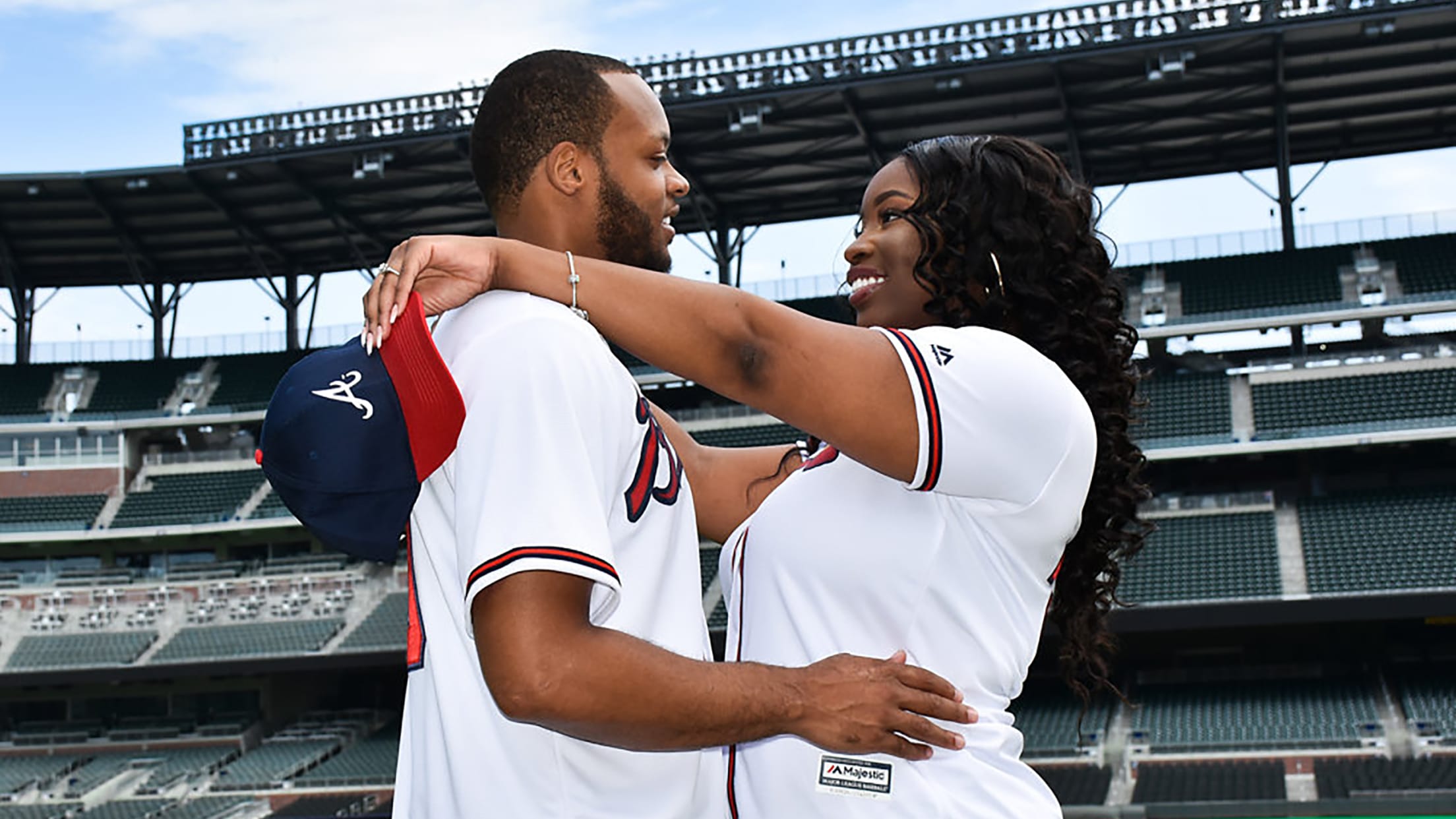 atlanta celebrity portrait photography campaign of Atlanta Braves