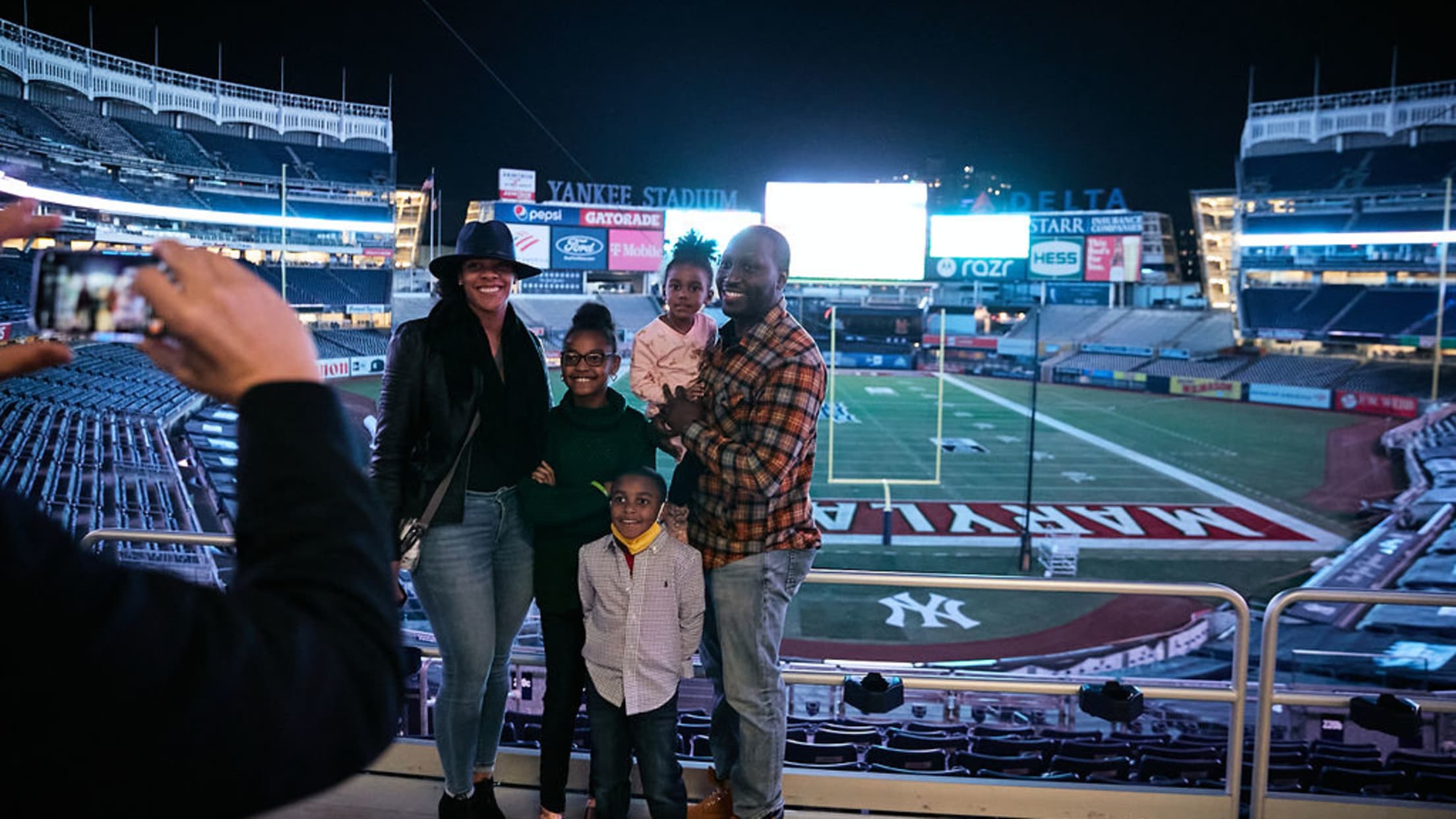 Player Experience Pinstripe Bowl New York Yankees