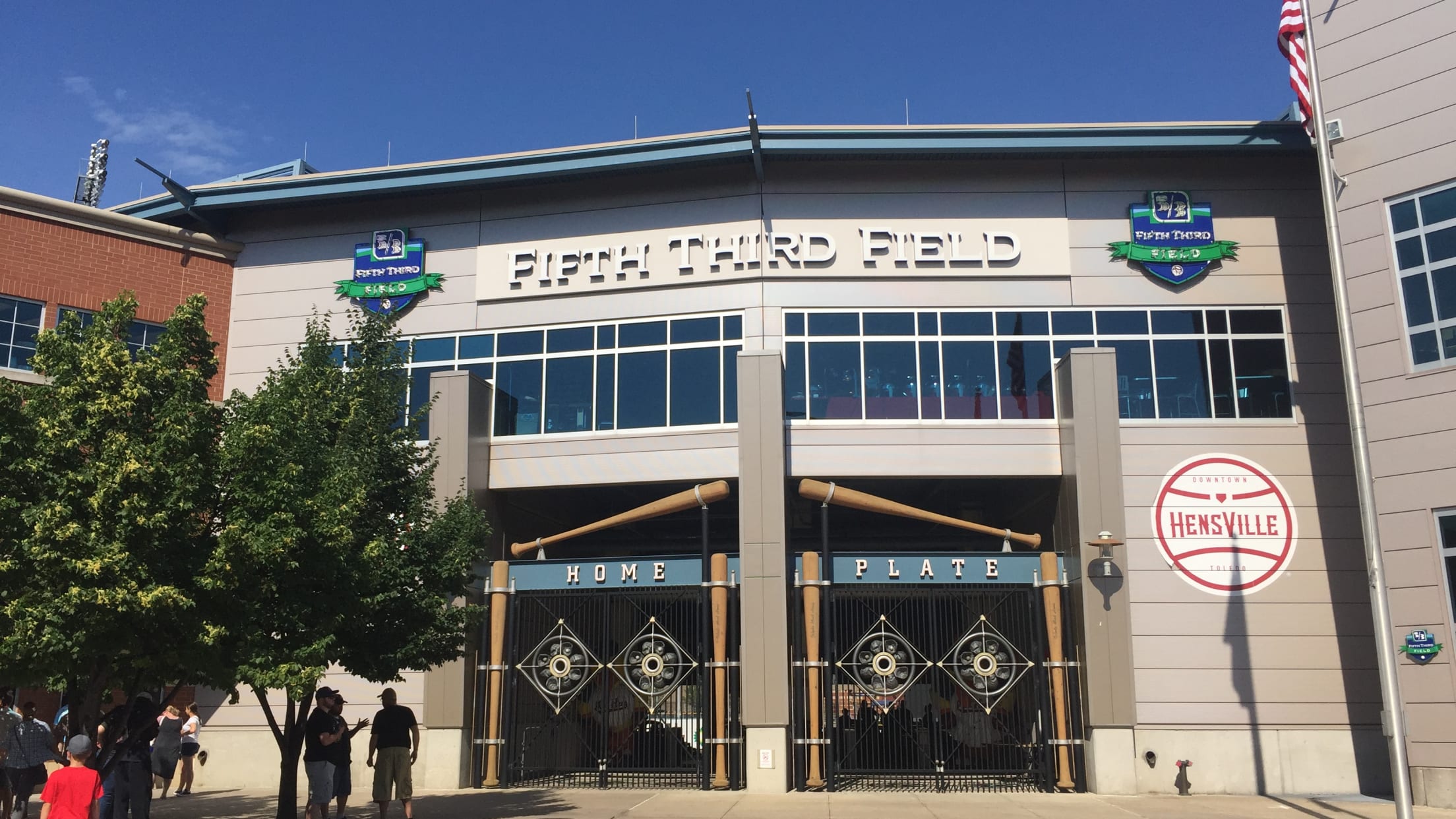 First professional baseball game played in Toledo