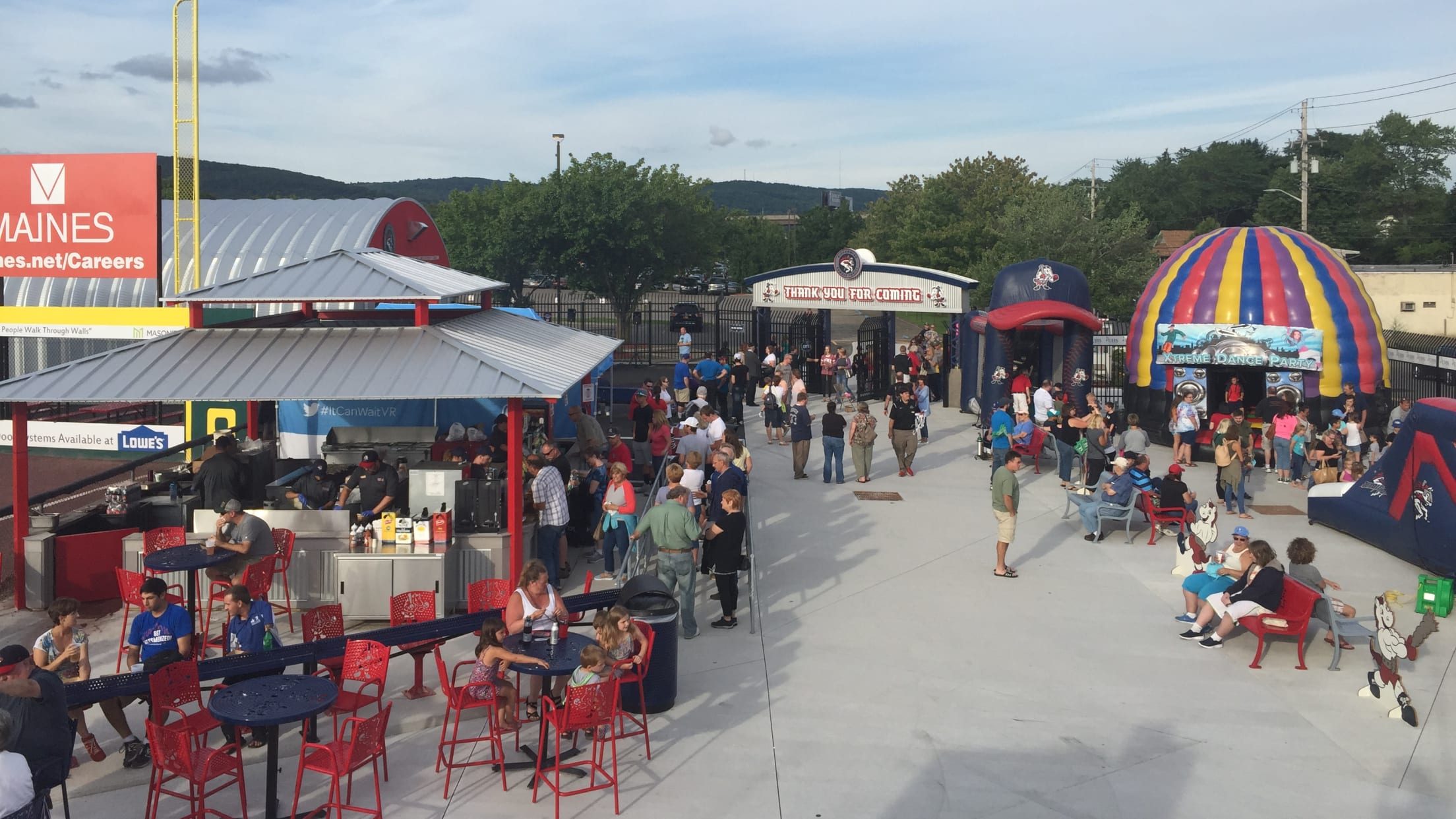 Binghamton Rumble Ponies on X: Touring @Mirabito Stadium on