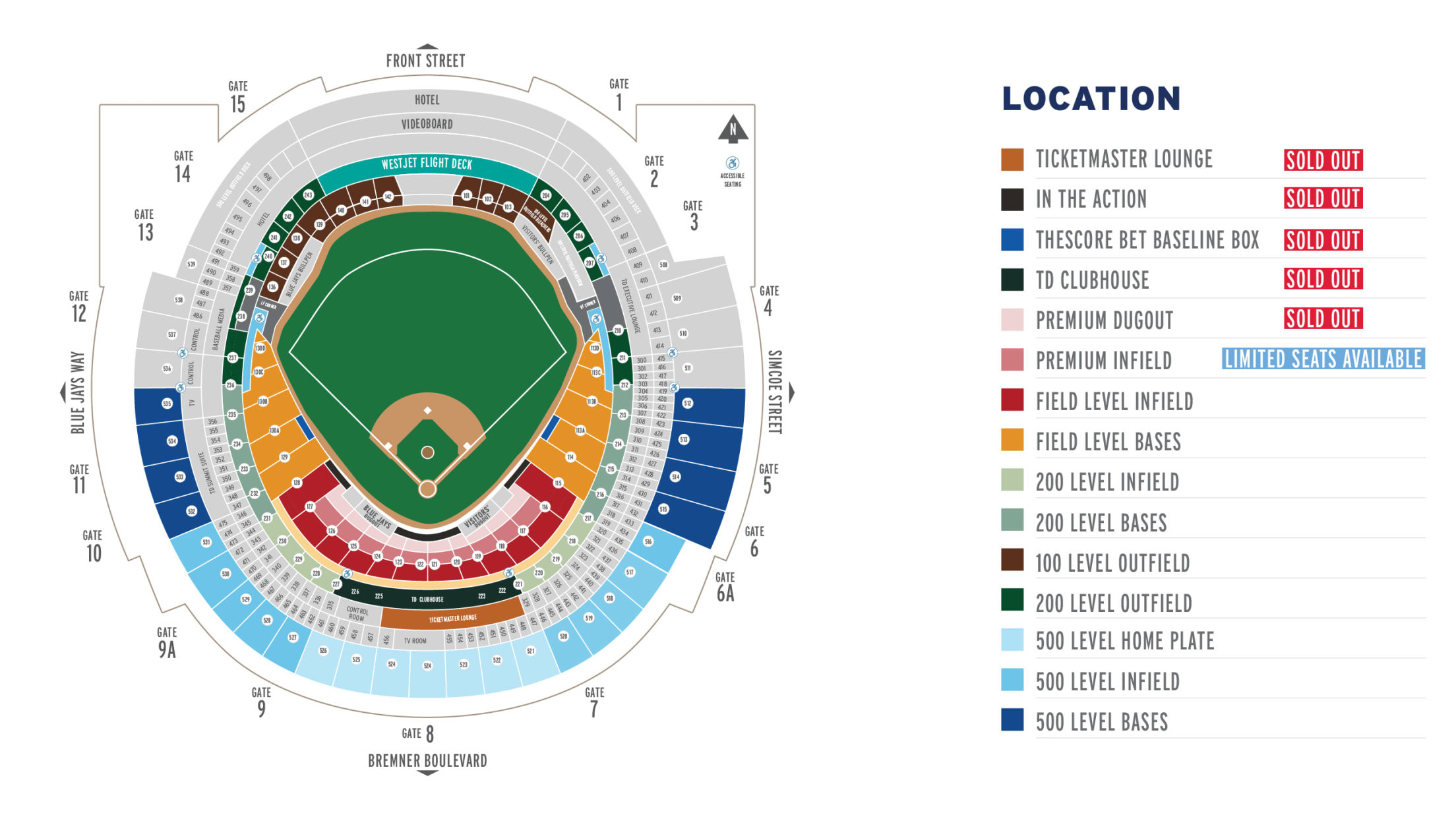Blue Jays Tickets Rogers Centre Seating Chart Bios Pics