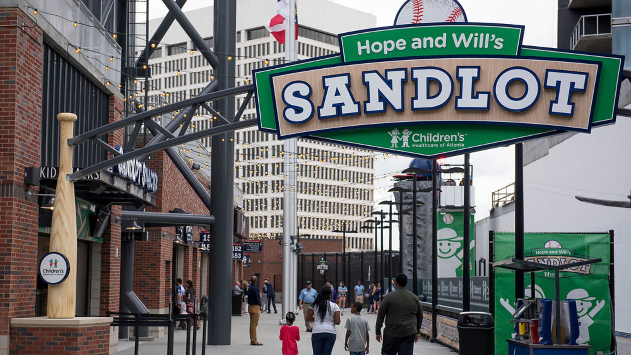 Braves remove 'Chop On' sign from entrance to Truist Park