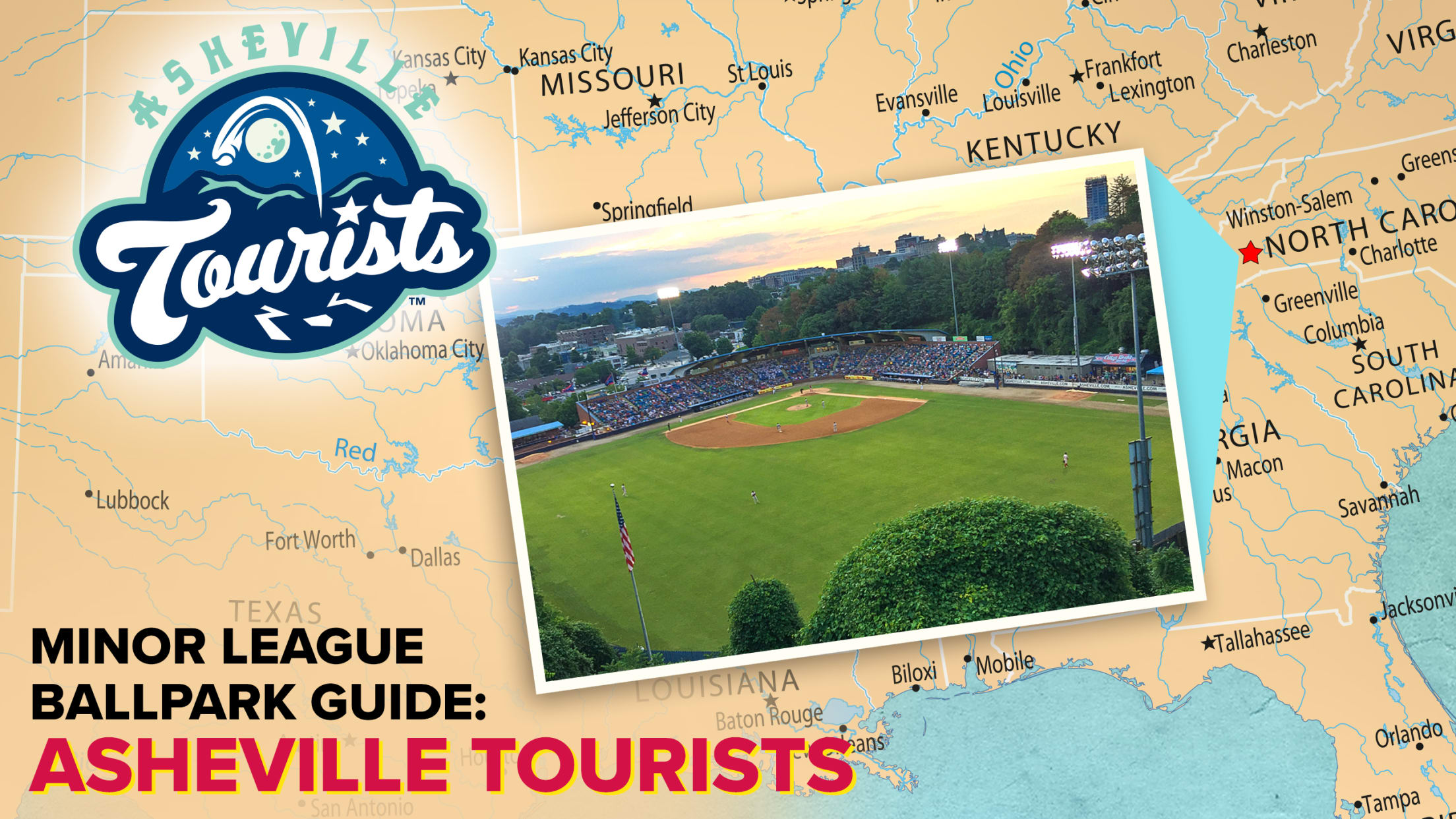 Explore McCormick Field, home of the Asheville Tourists