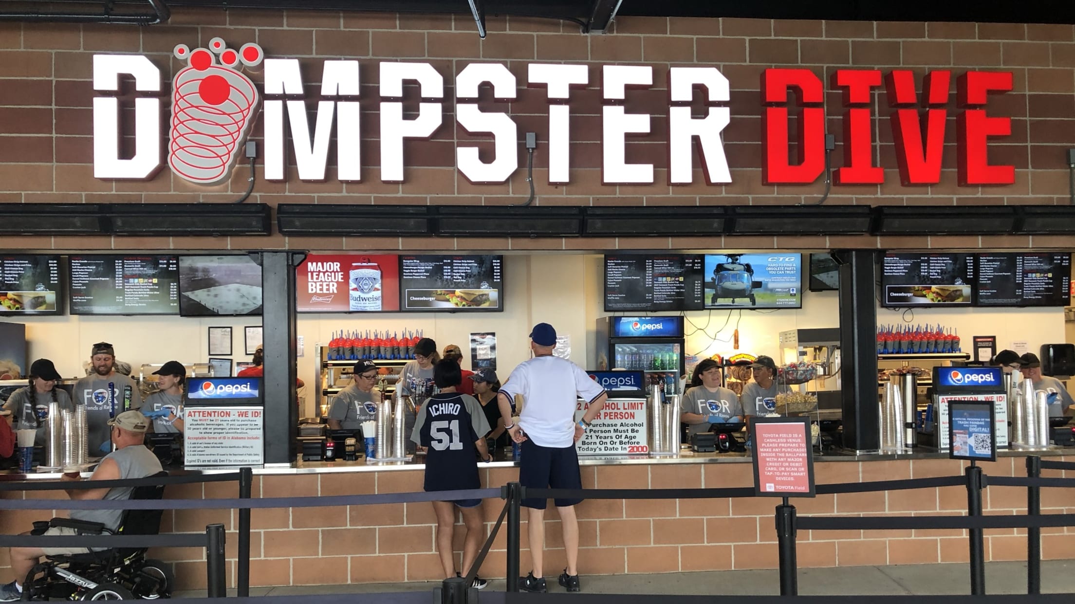 Visit Toyota Field home of the Rocket City Trash Pandas