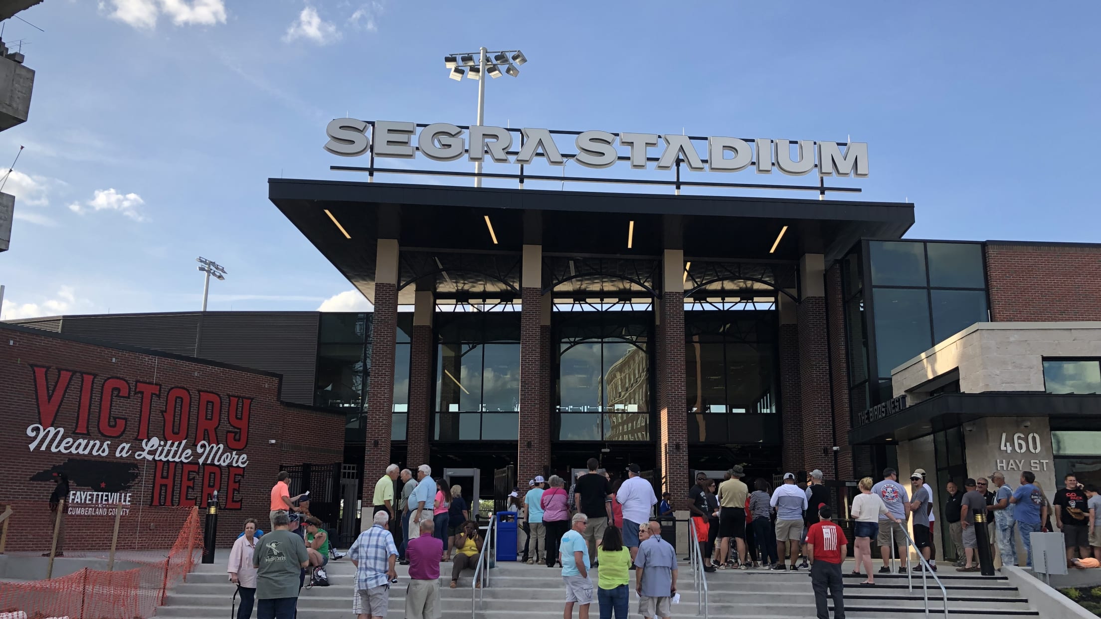 Fayetteville Observer  Segra Stadium store and restaurants