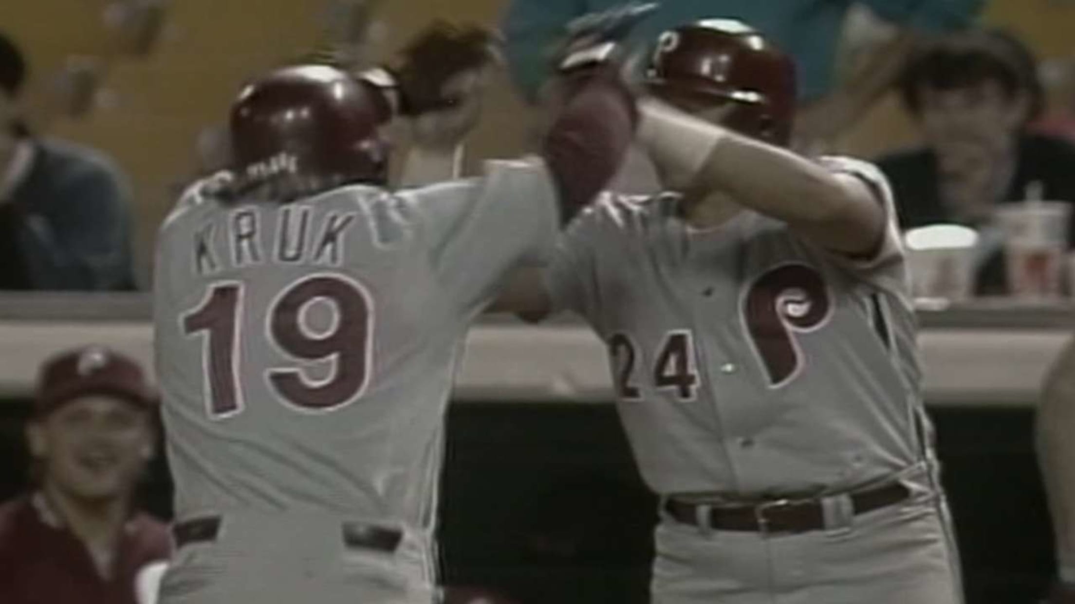 Kruk's game-tying homer's game-tying homer