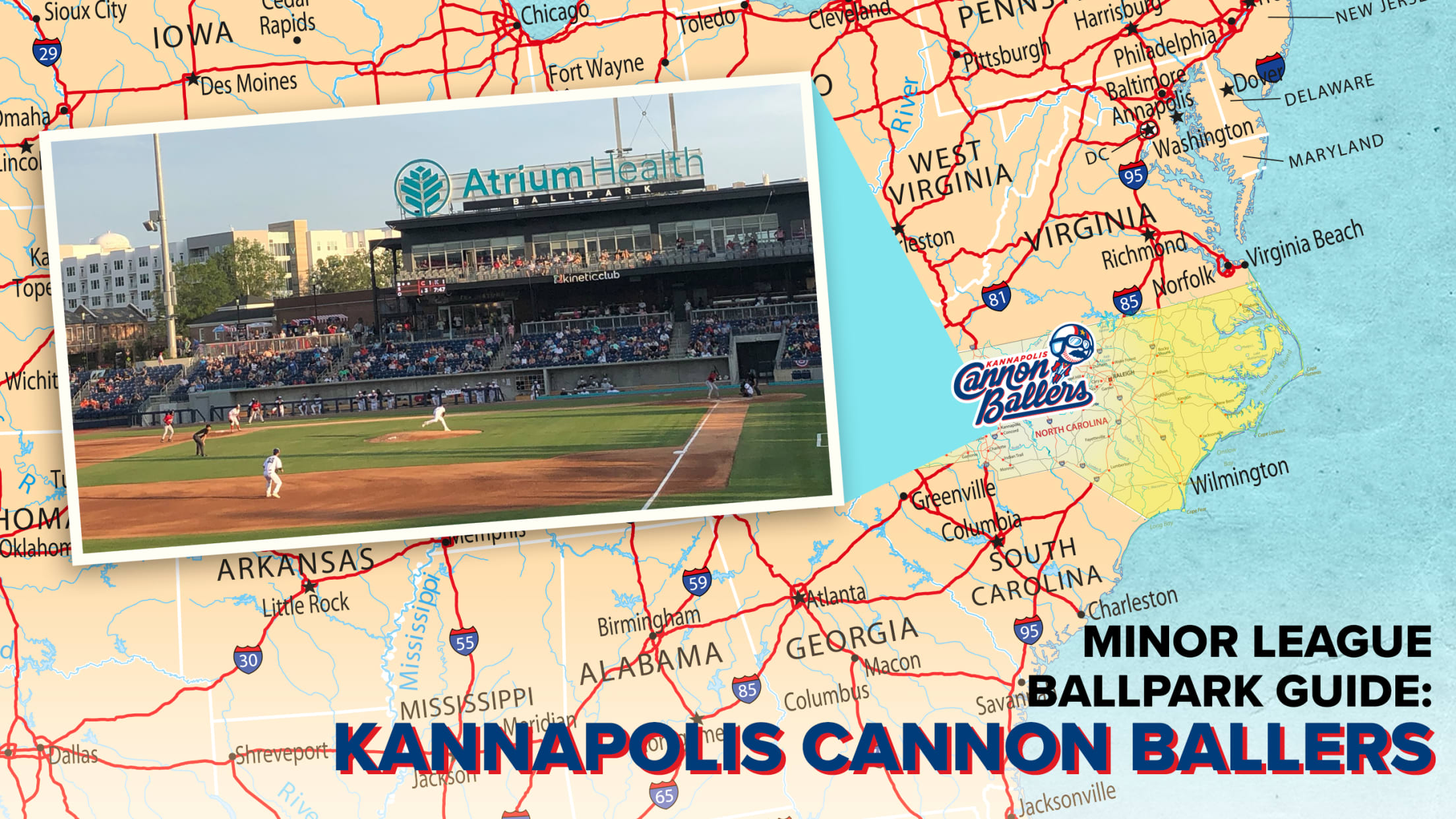 Visit Atrium Health Ballpark home of the Kannapolis Cannon Ballers