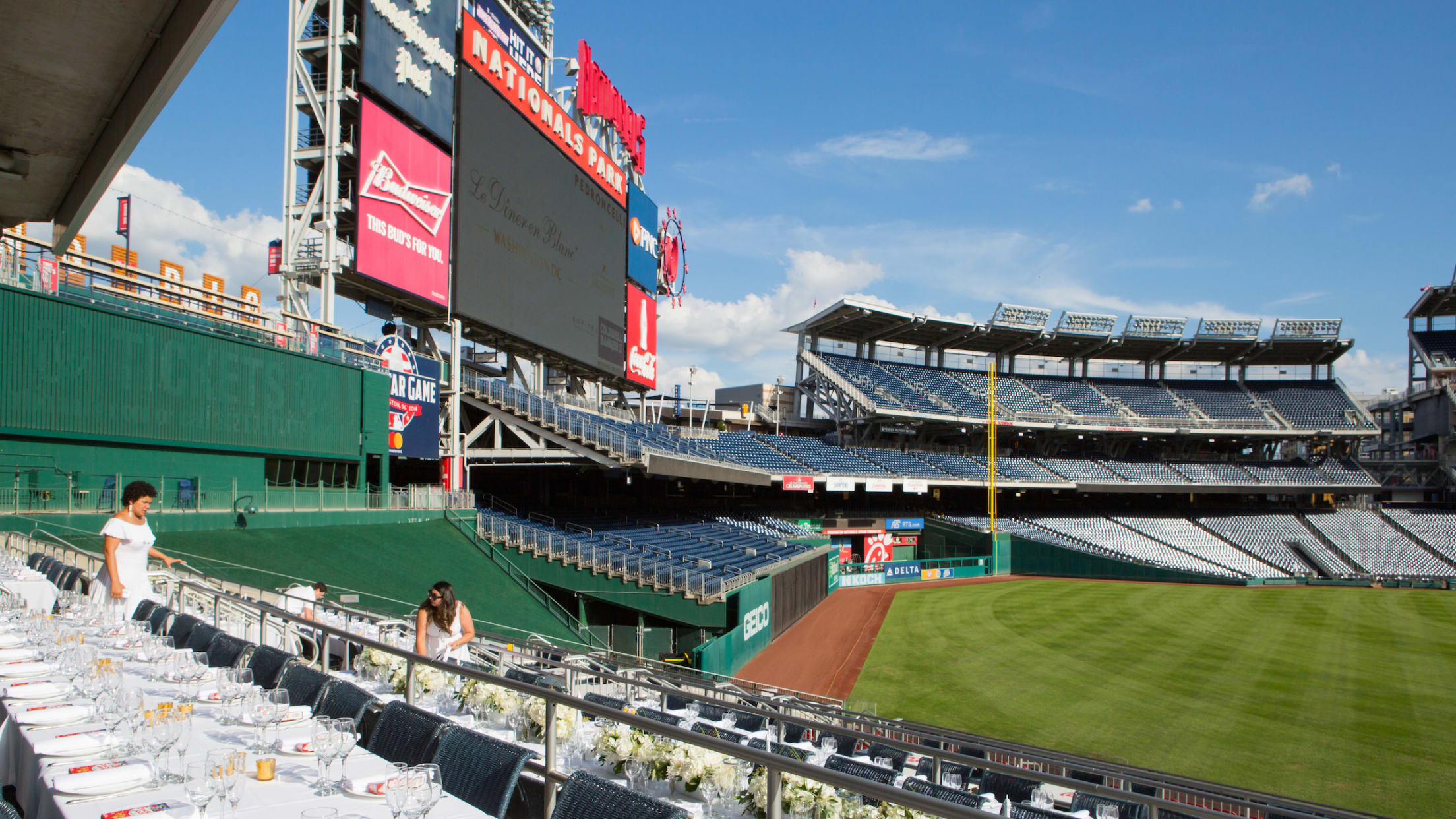 View of beautiful Nationals Park, home of the Washington Nationals