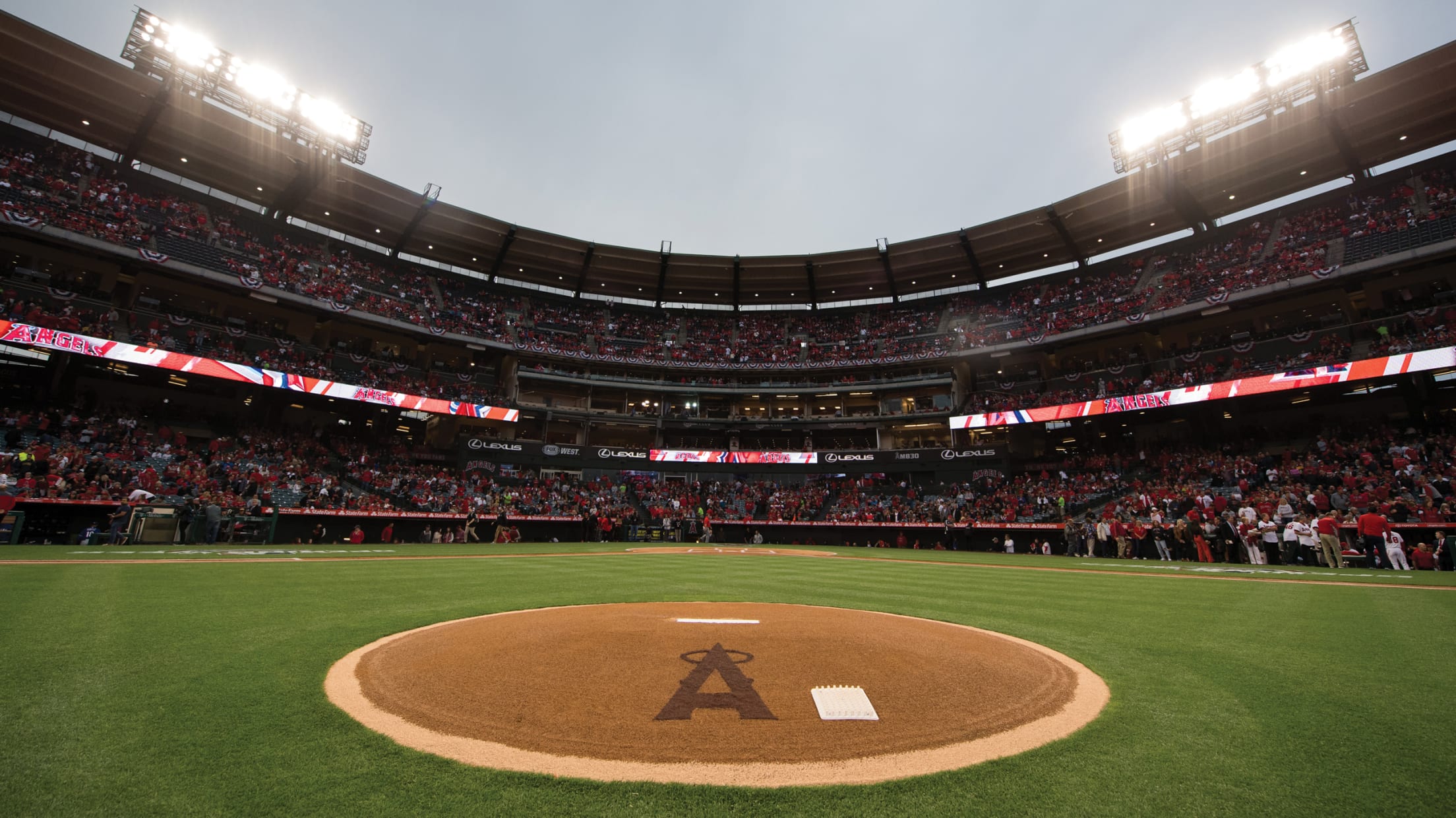 Angel Stadium Anaheim, CA  The Big A & Home of the Angels