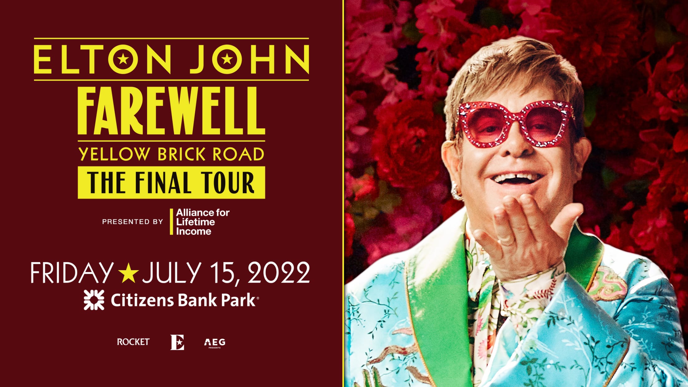 Elton John's final 2022 gig to be broadcast live with special guests