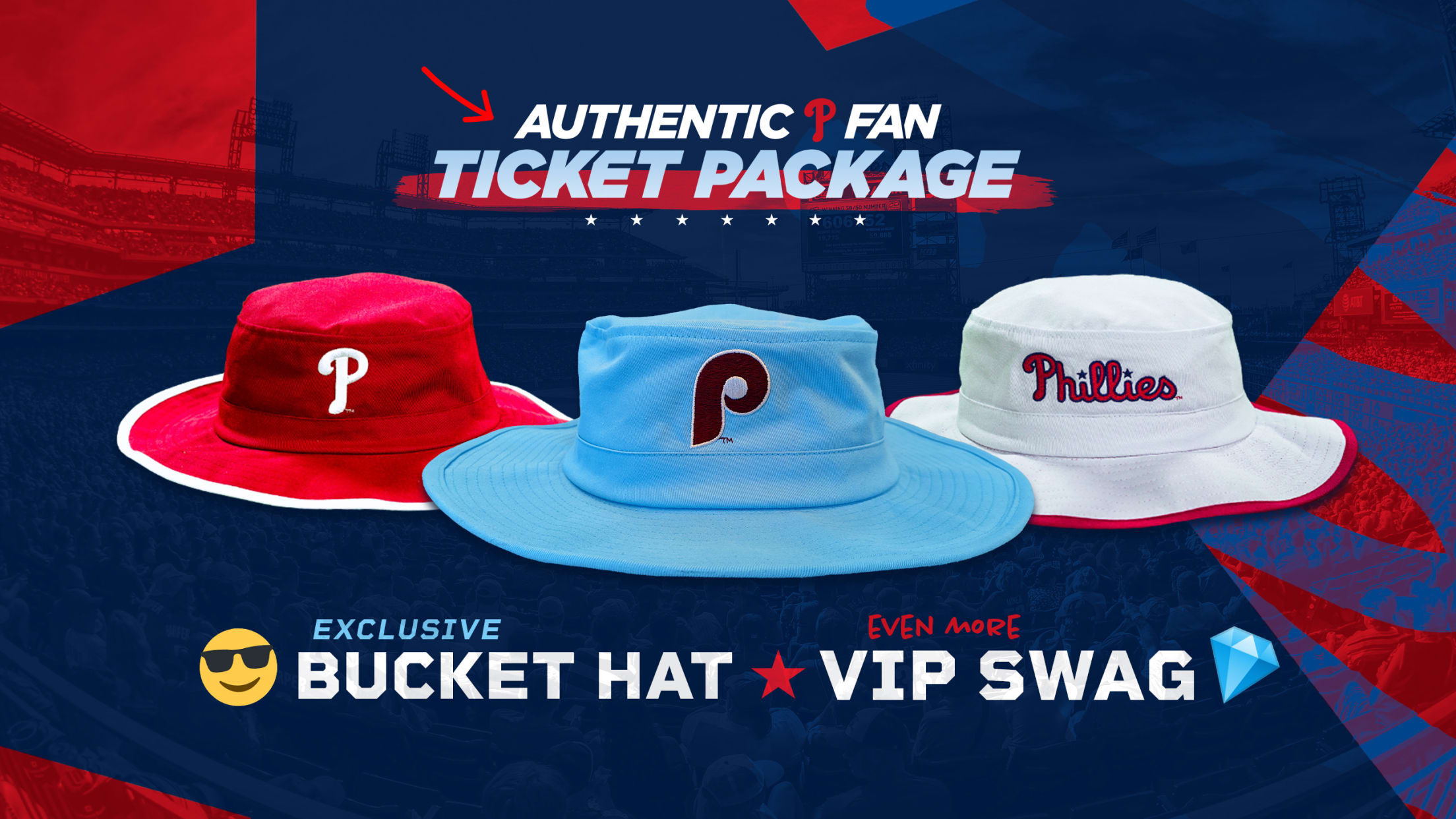 Get that Phillies merch:  sellers have the Fightins swag you