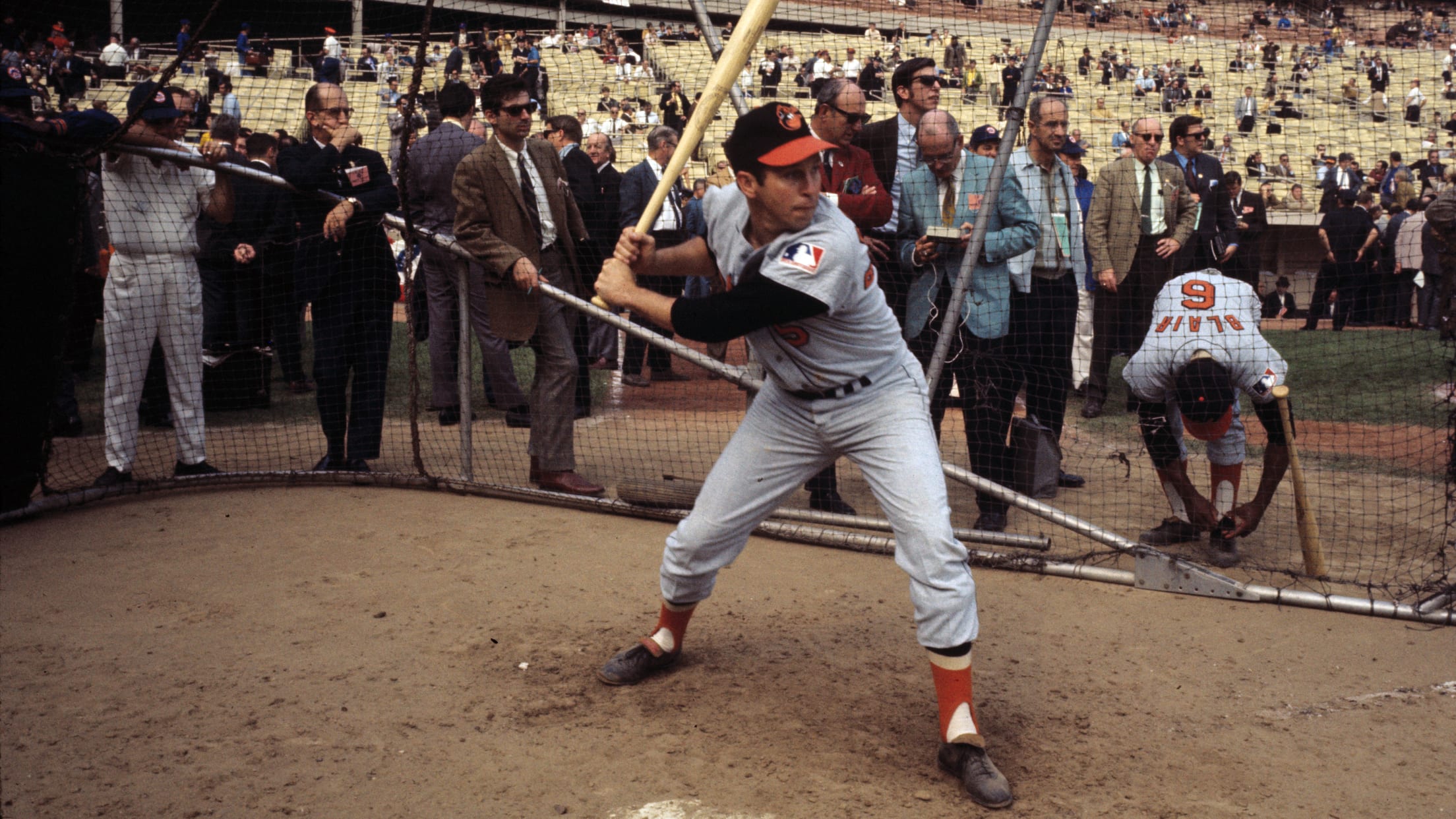 MLB 1969 Baltimore Orioles Team Picture with Names Color 8 X 10