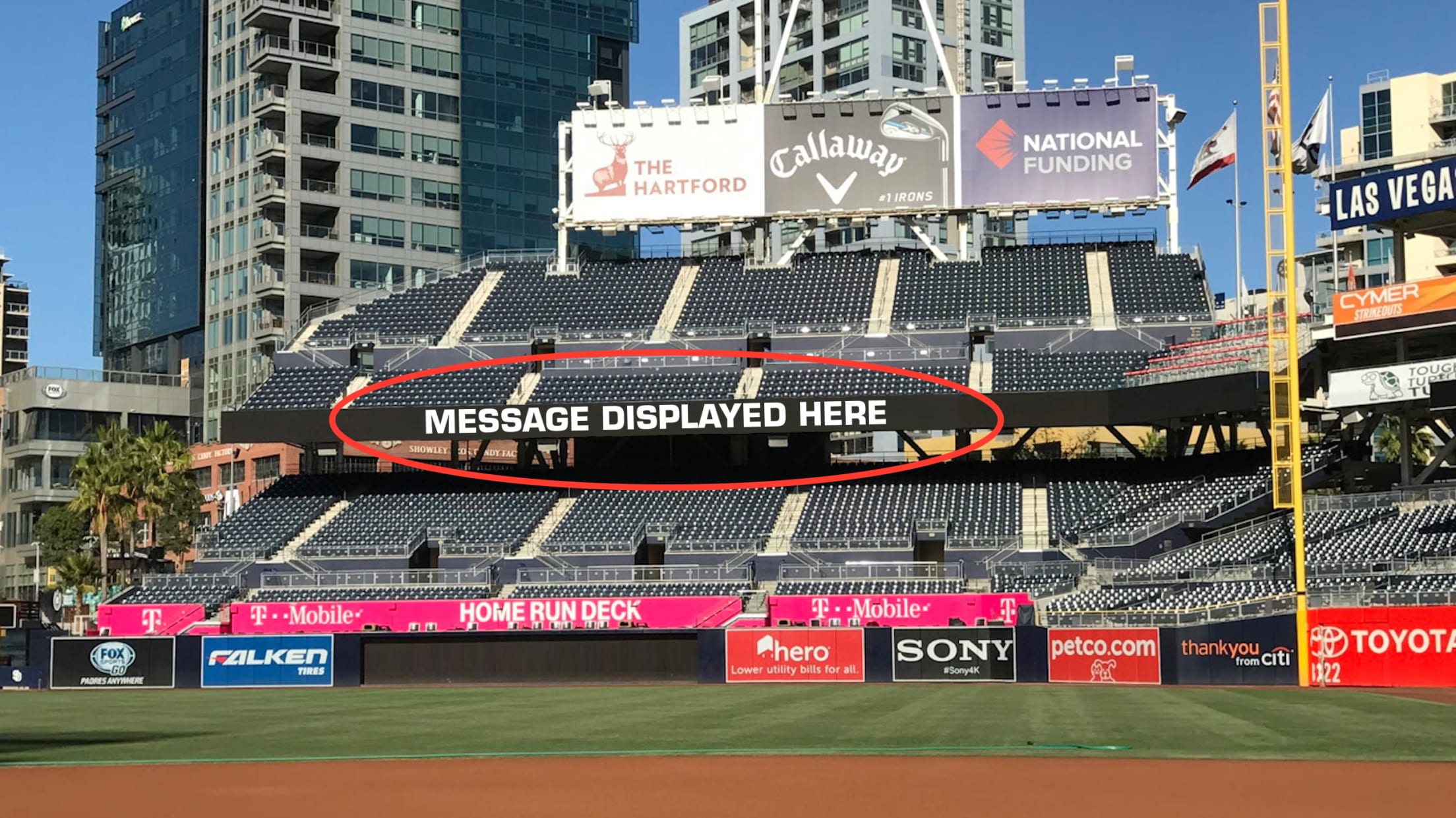 Scoreboard Surprises San Diego Padres