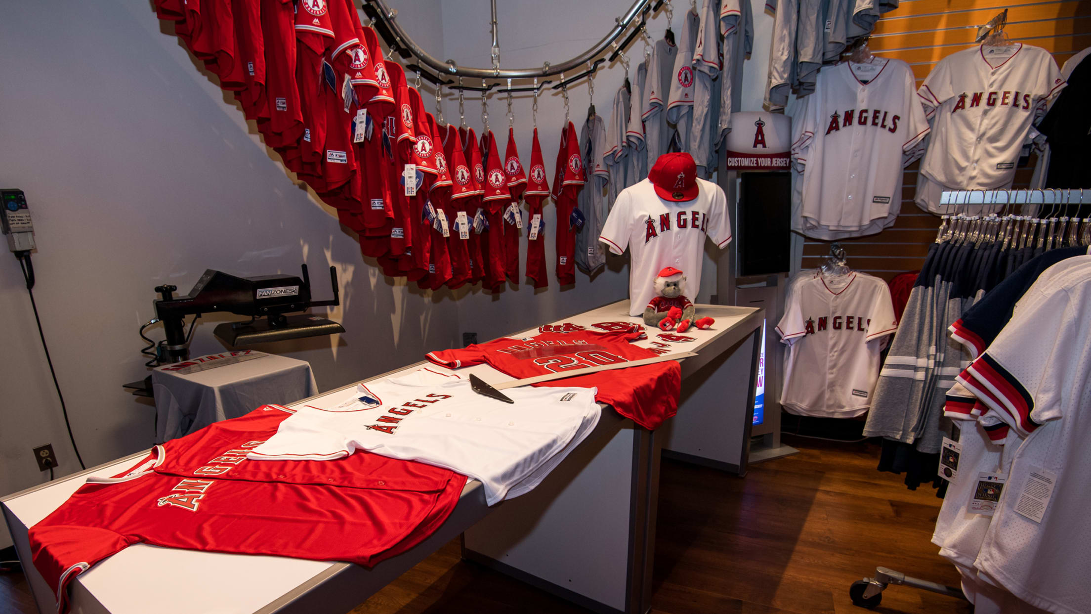 Hot sellers at the Angels Team Store – Orange County Register