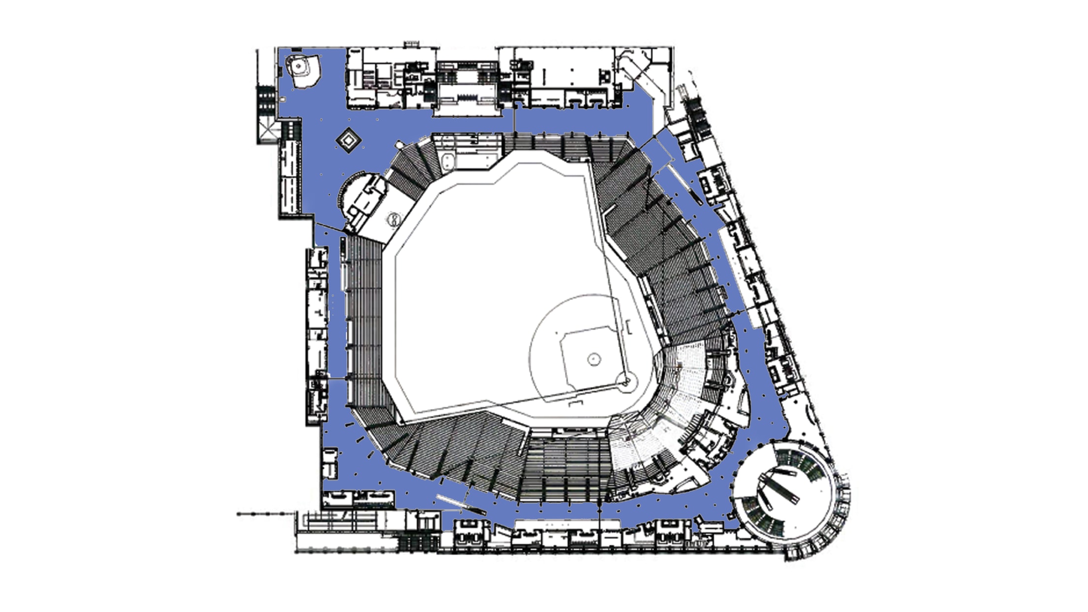 Field Level Concourse Citi Field New York Mets