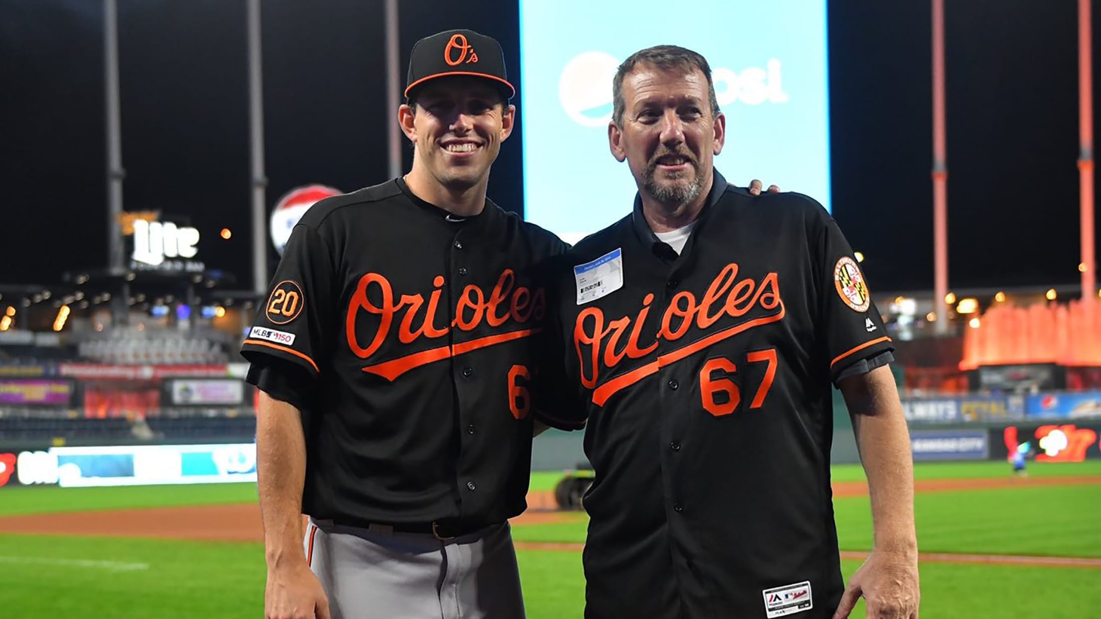 Baltimore Orioles Steal Your Base Black Athletic T-Shirt