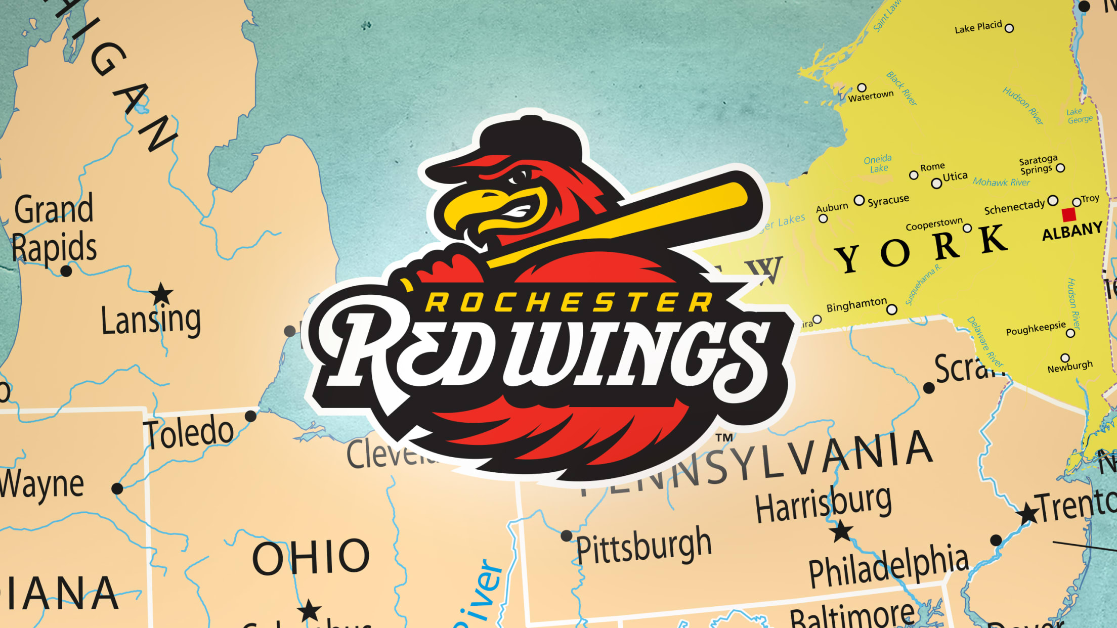 Rochester Red Wings unveil Garbage Plate mascot 'Mac' for Frontier Field