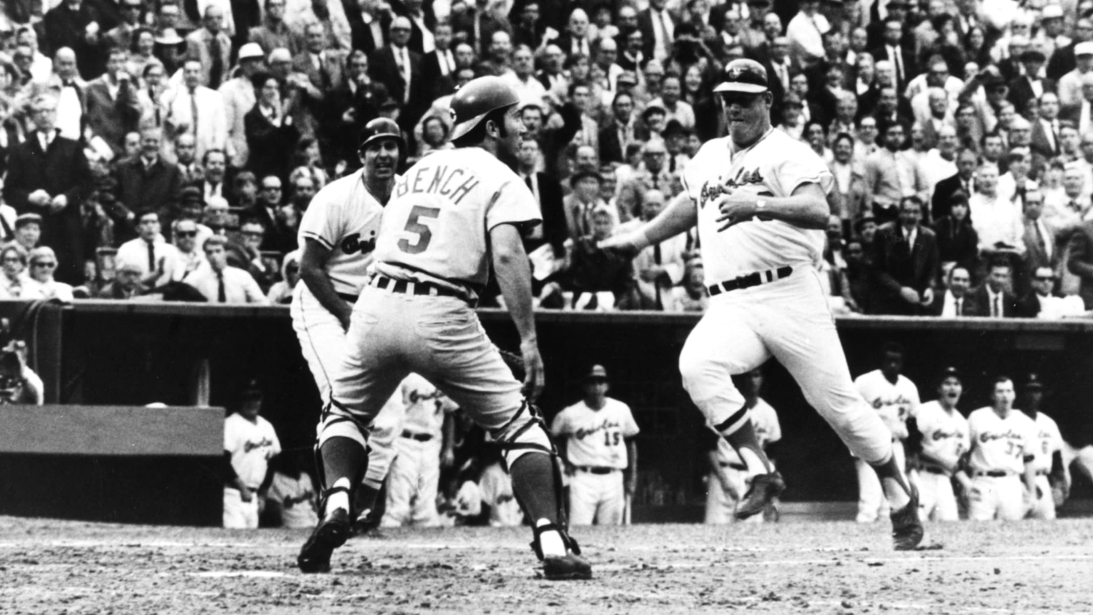 Brooks Robinson Boog Powell Autographed 16x20 B&W Photo w/ WS Champs - –  The Jersey Source