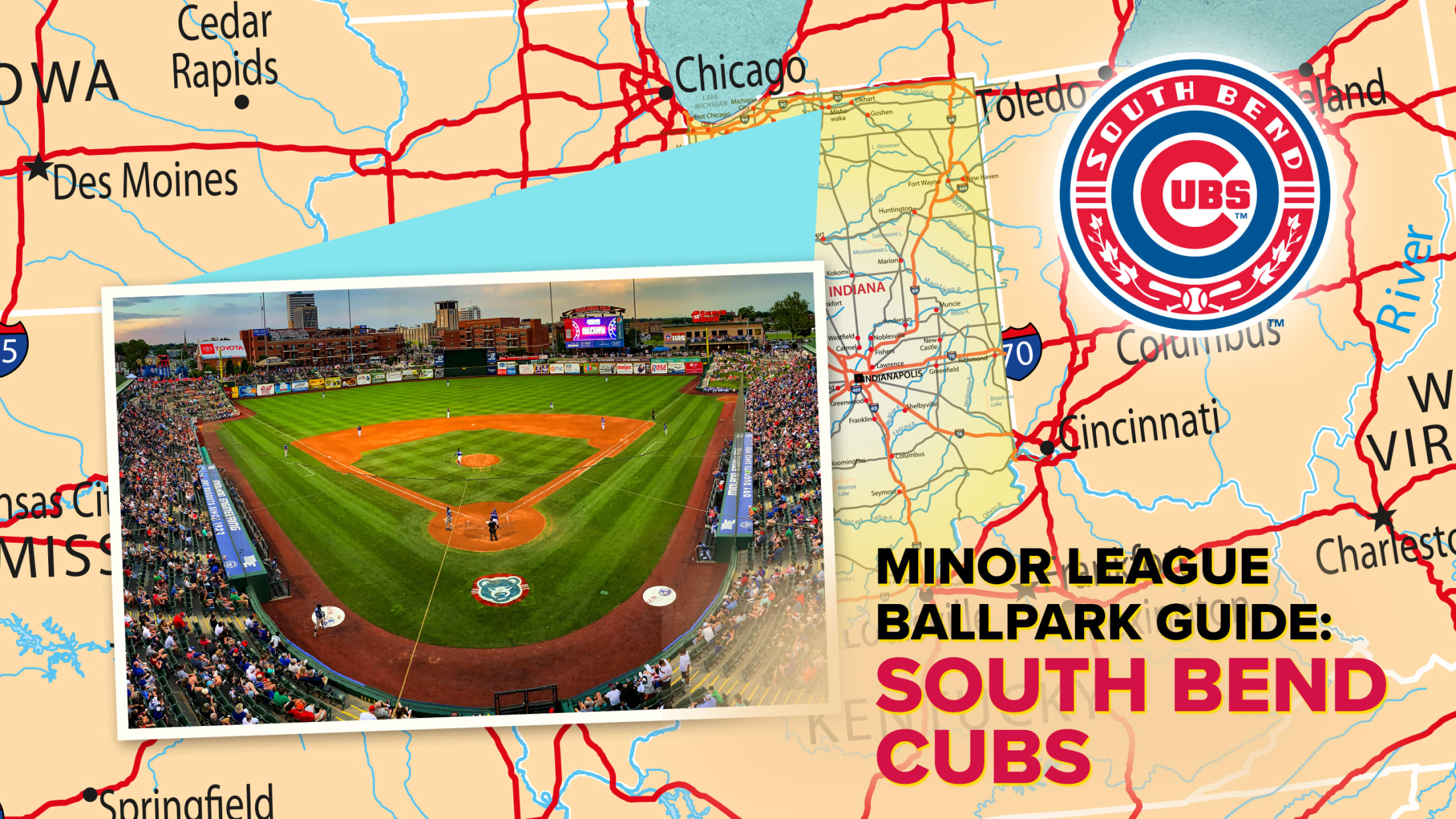 Explore Four Winds Field, home of the South Bend Cubs