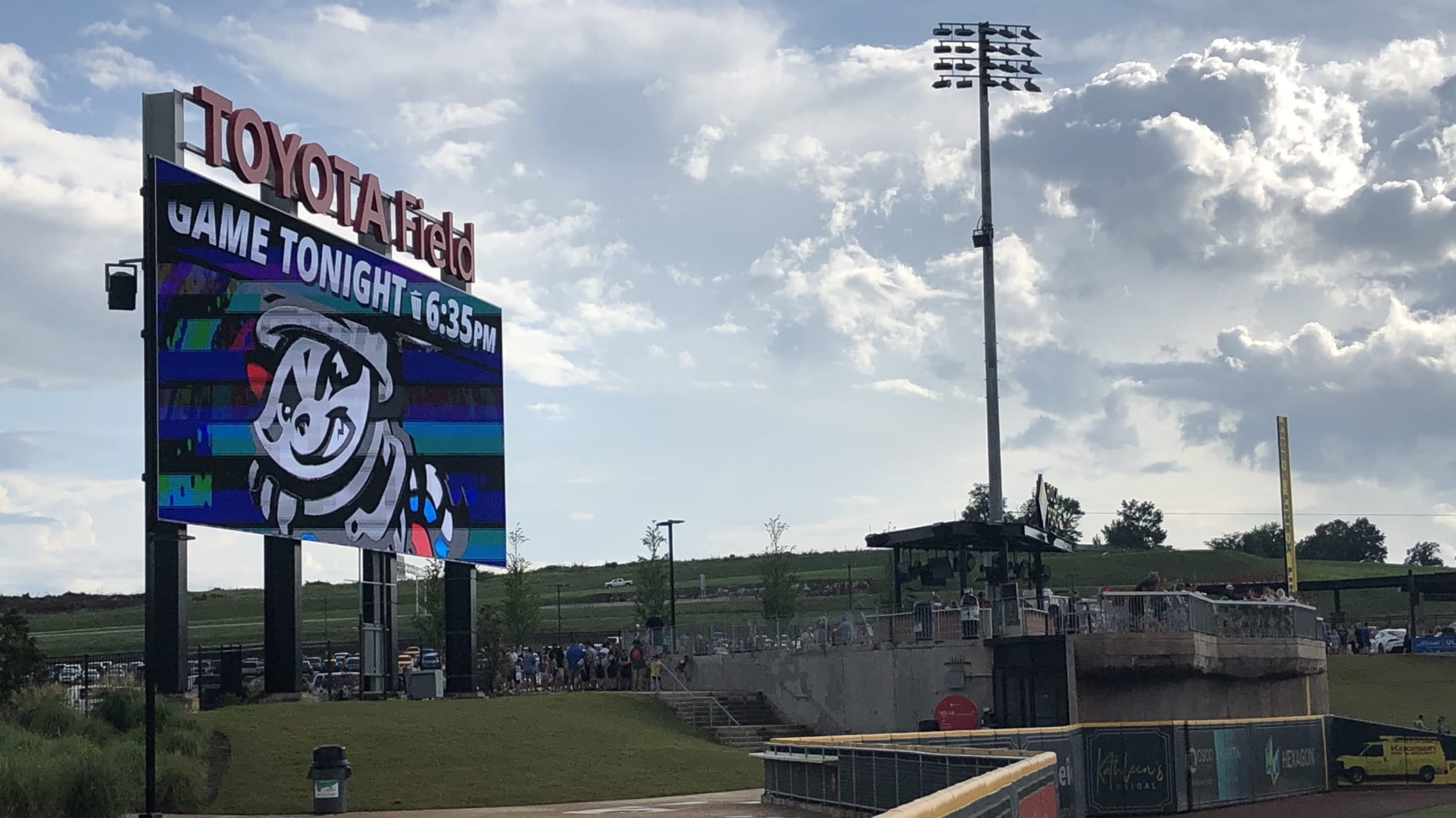 Toyota Field officially open for Trash Pandas baseball 