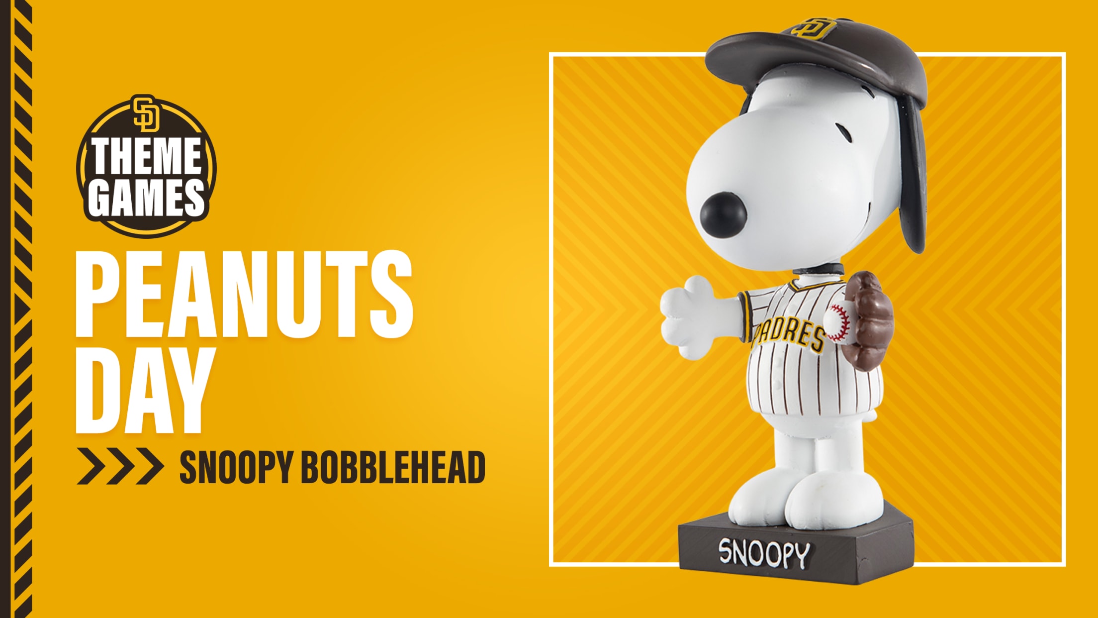 Theme Game Peanuts Day San Diego Padres