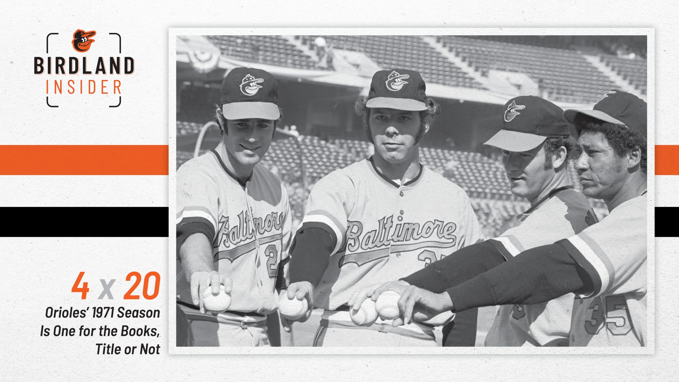 The Orioles became the first professional sports team to wear