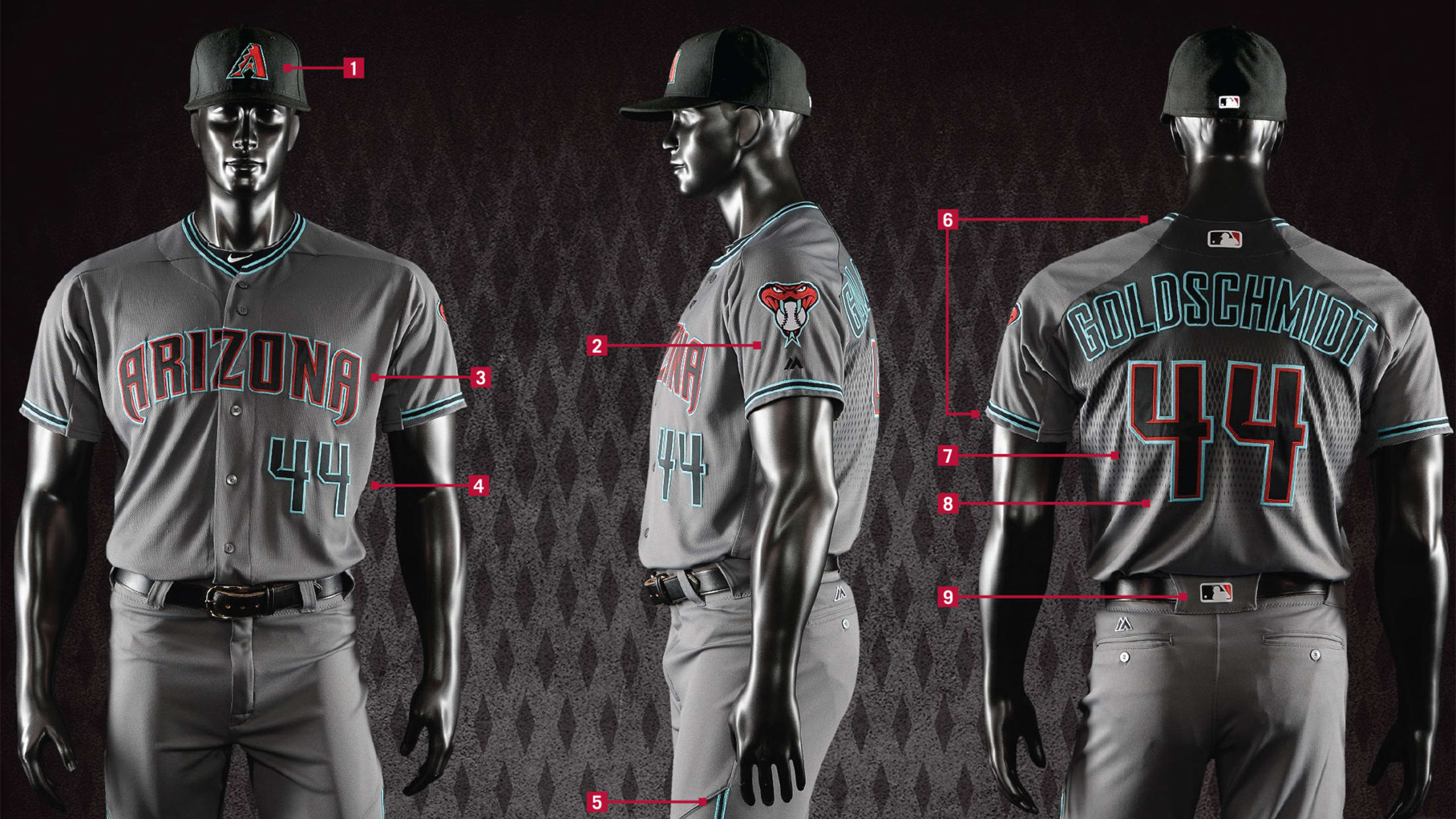 arizona diamondbacks uniforms 2016