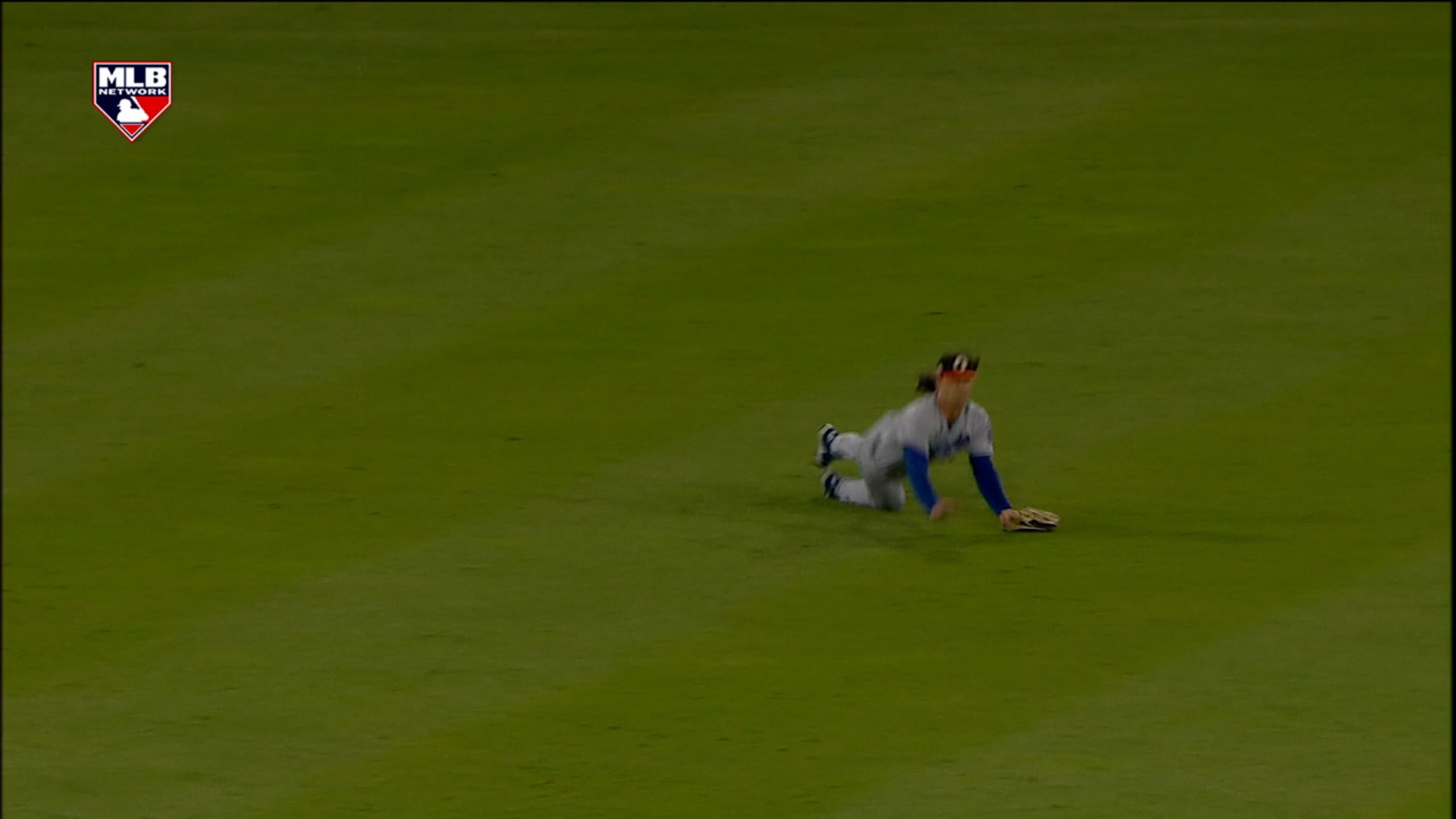 James Outman's diving grab