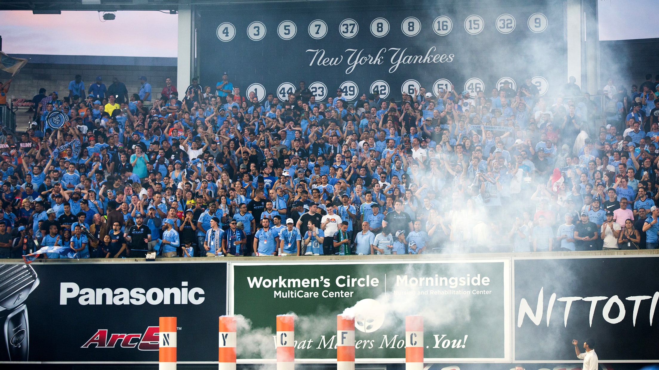 New York City Football Club on X: The last station is Yankee