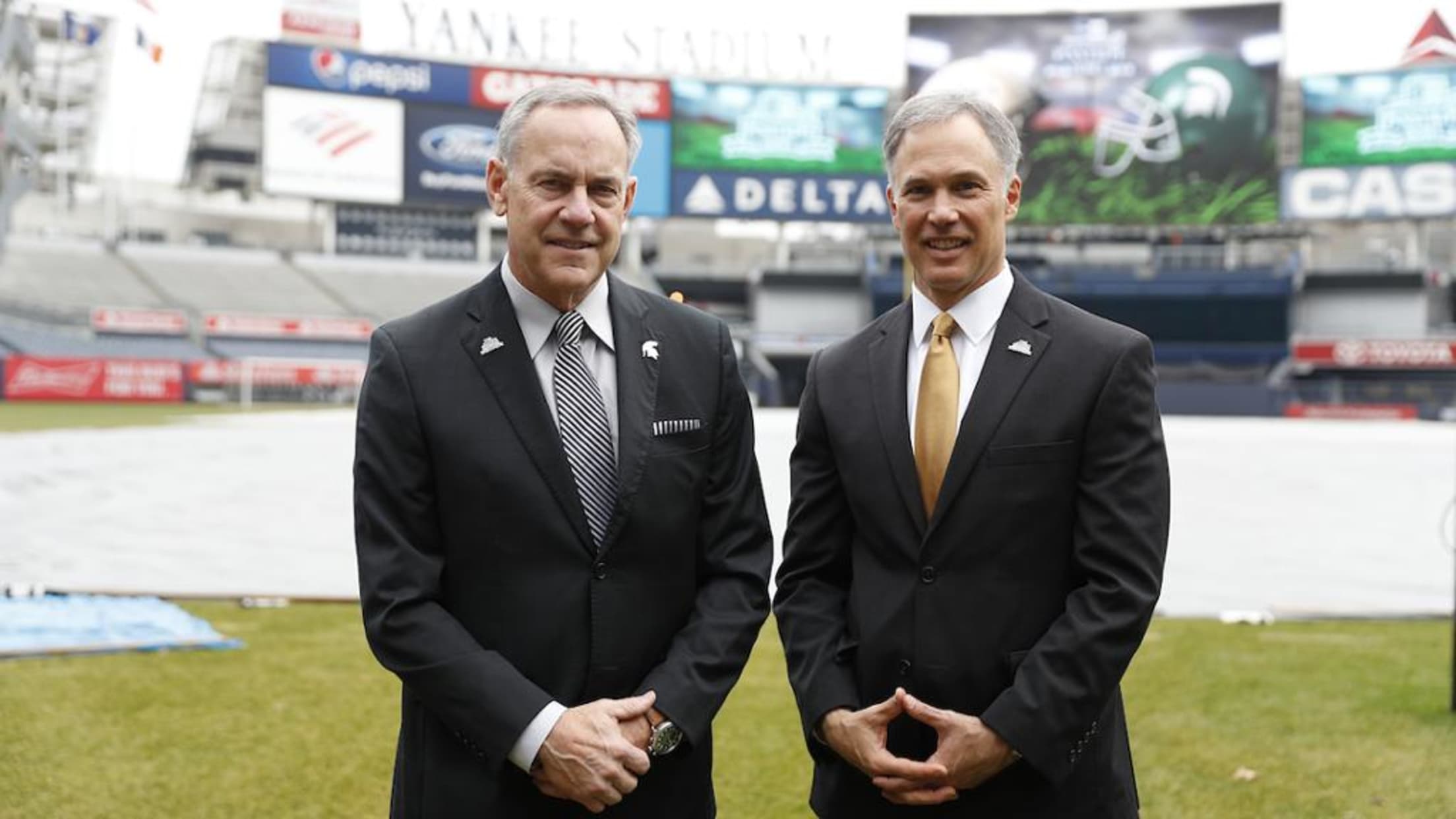 2019 Press Conference Pinstripe Bowl New York Yankees