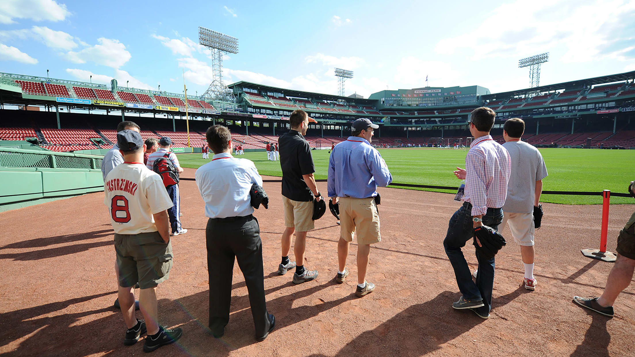 Center Field Batting Practice